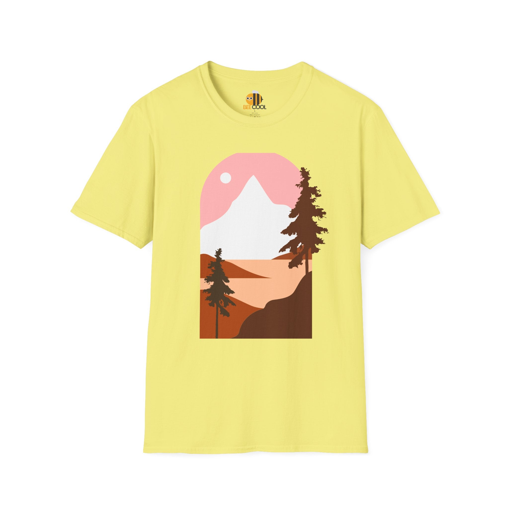 Unisex Sunset Mountain Landscape T-Shirt