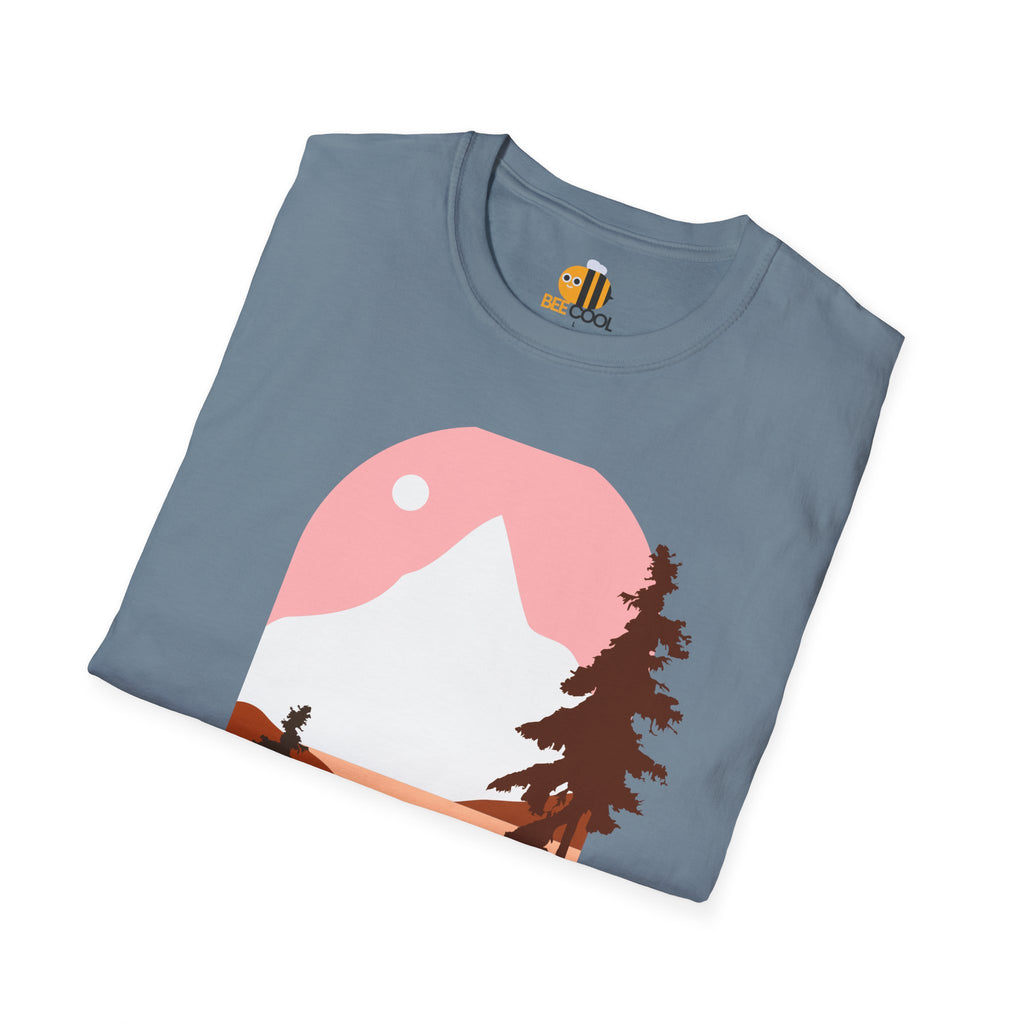 Unisex Sunset Mountain Landscape T-Shirt