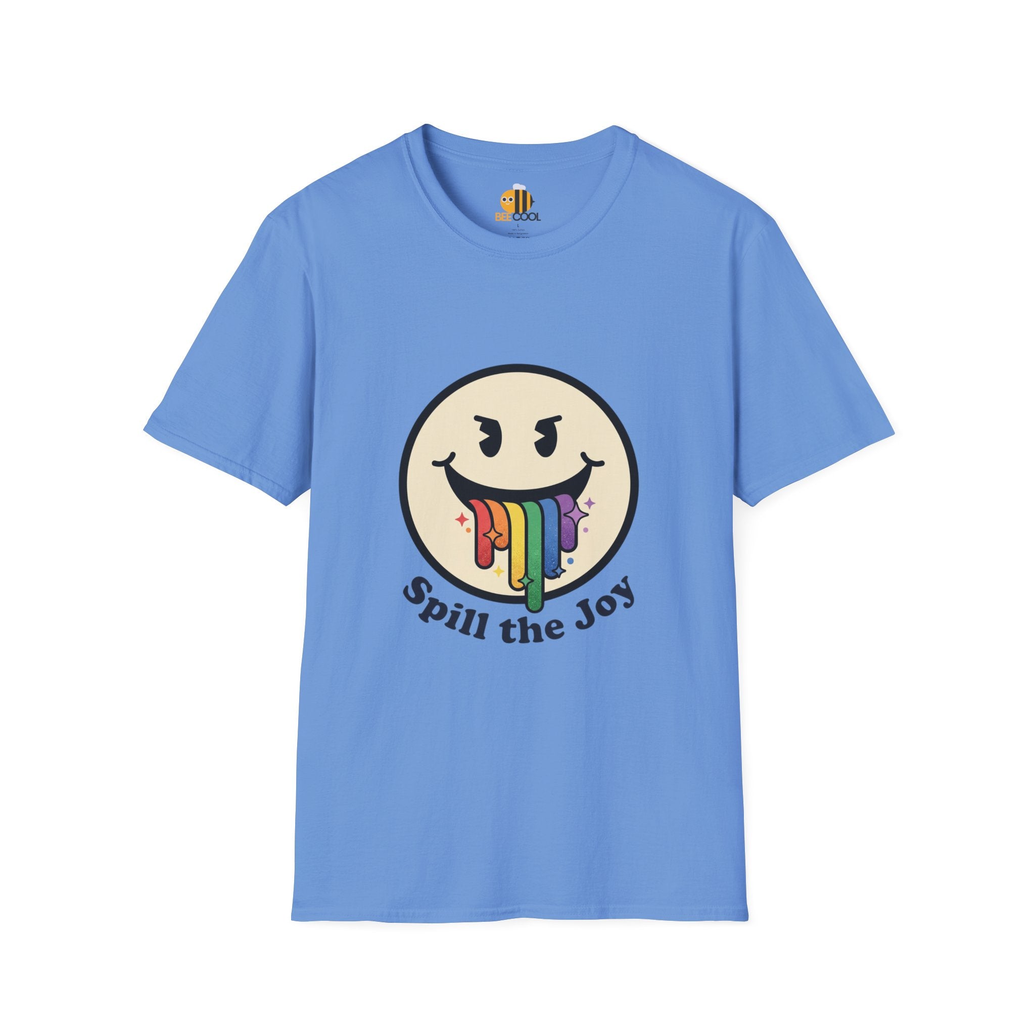 Smiley Face Spill the Joy T-Shirt