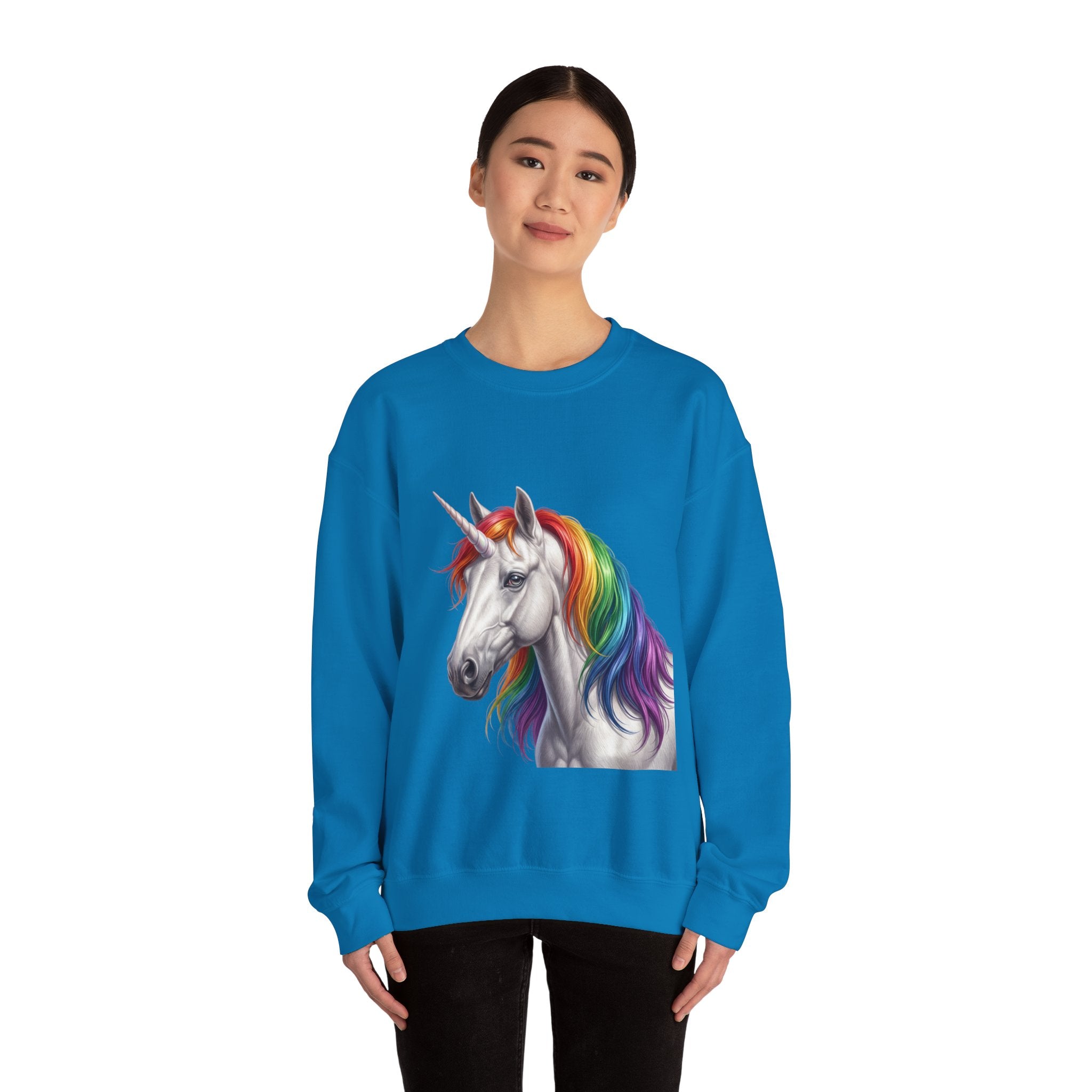Unisex Rainbow Unicorn Sweatshirt