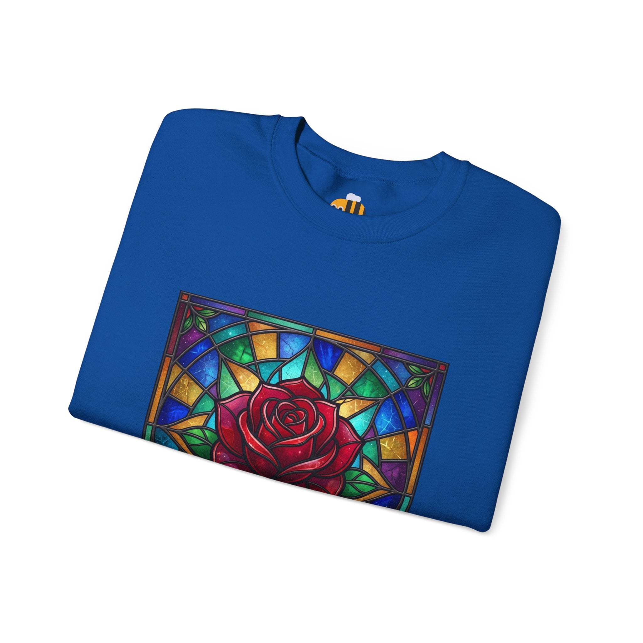 Unisex Red Rose Sweatshirt