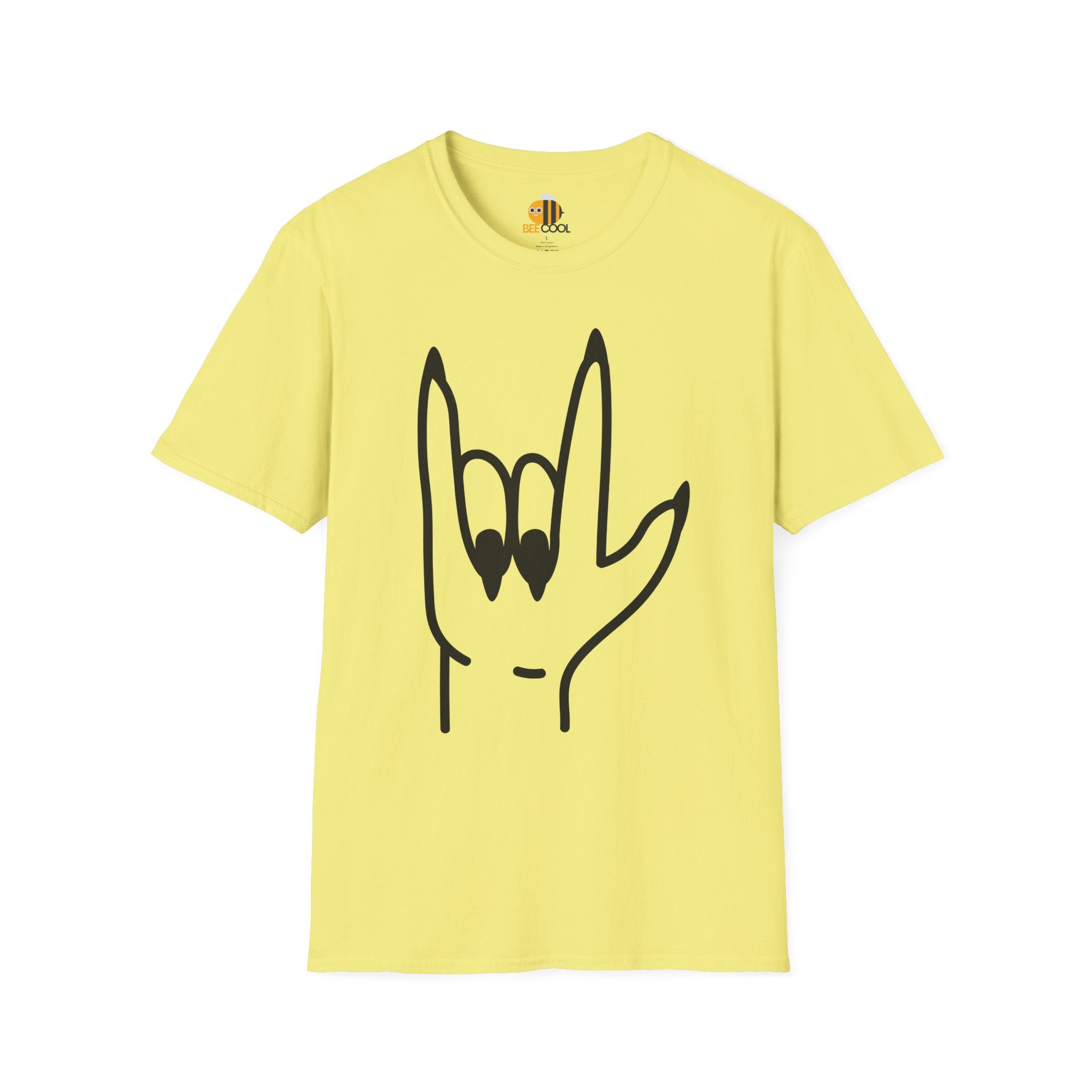 Unisex Rock Hand Sign T-Shirt