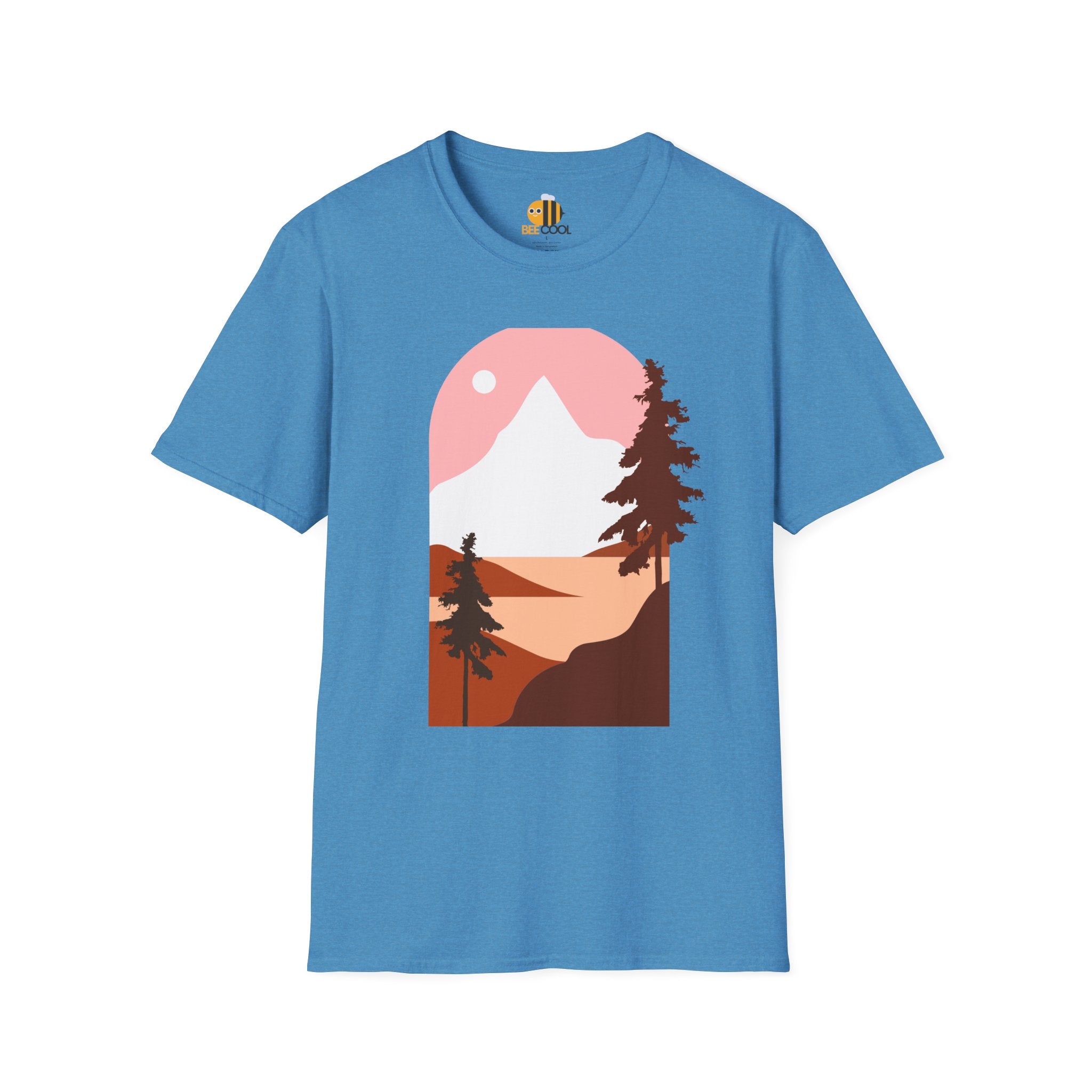 Unisex Sunset Mountain Landscape T-Shirt