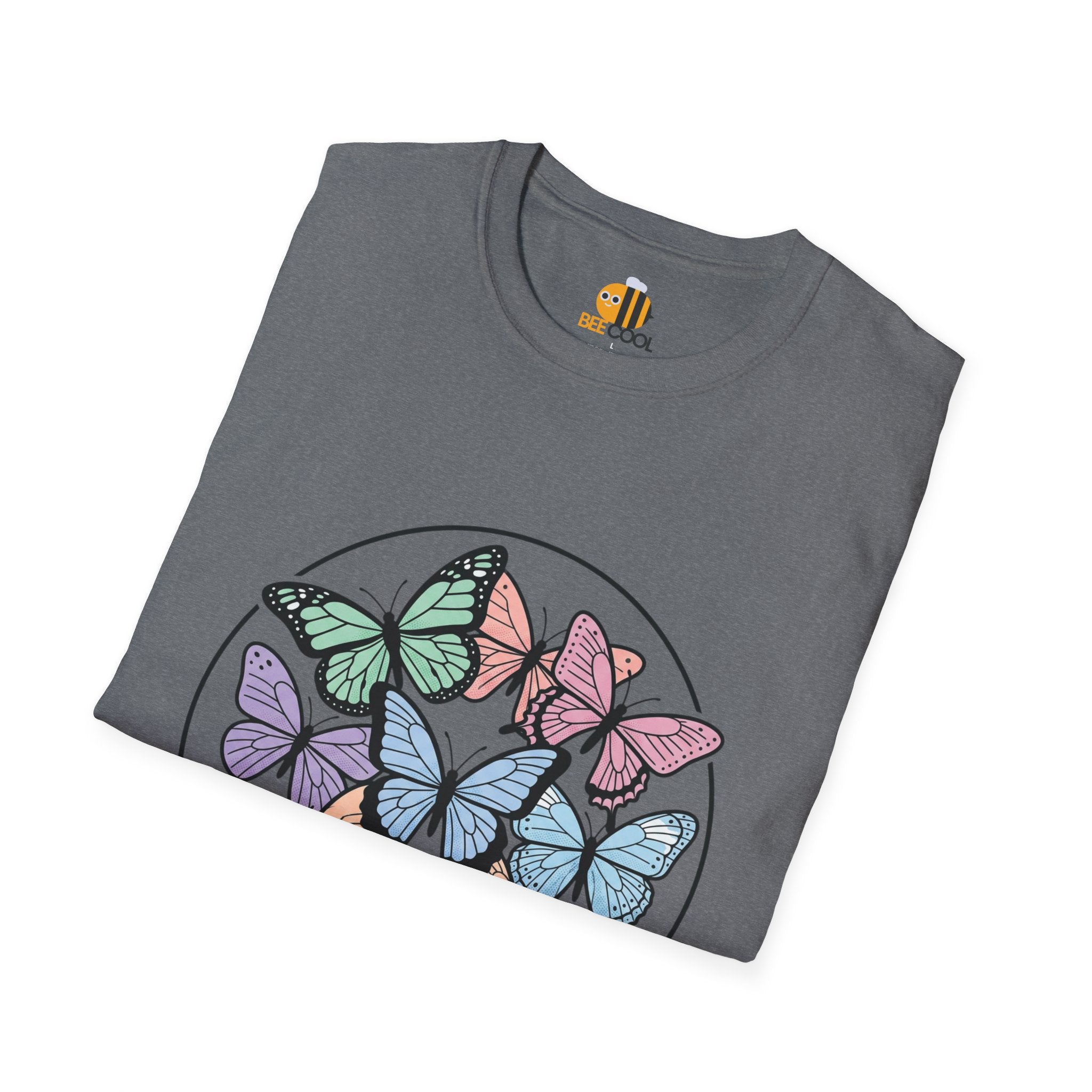 Unisex Pastel Butterfly T-Shirt