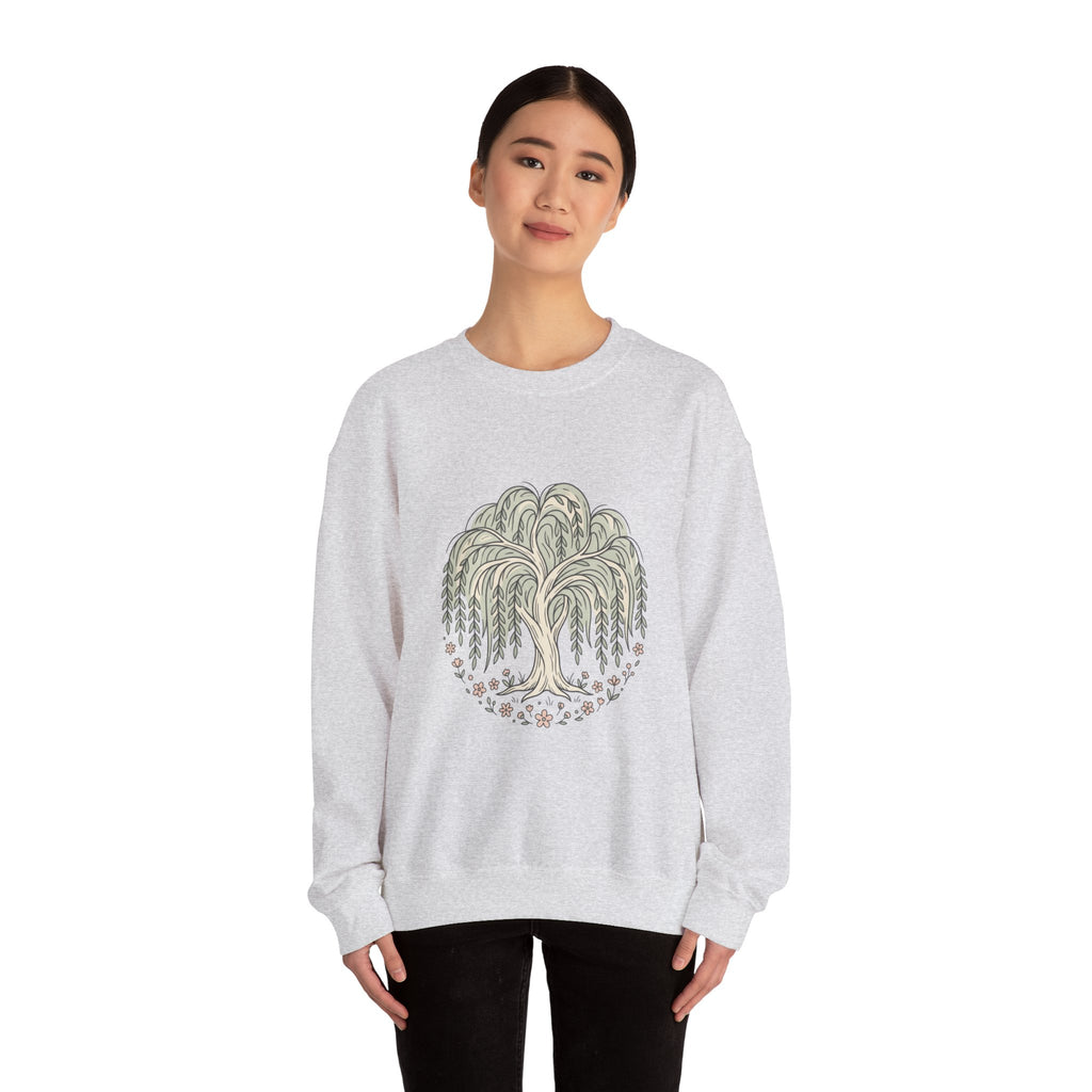 Unisex Willow Tree Illustration Sweatshirt