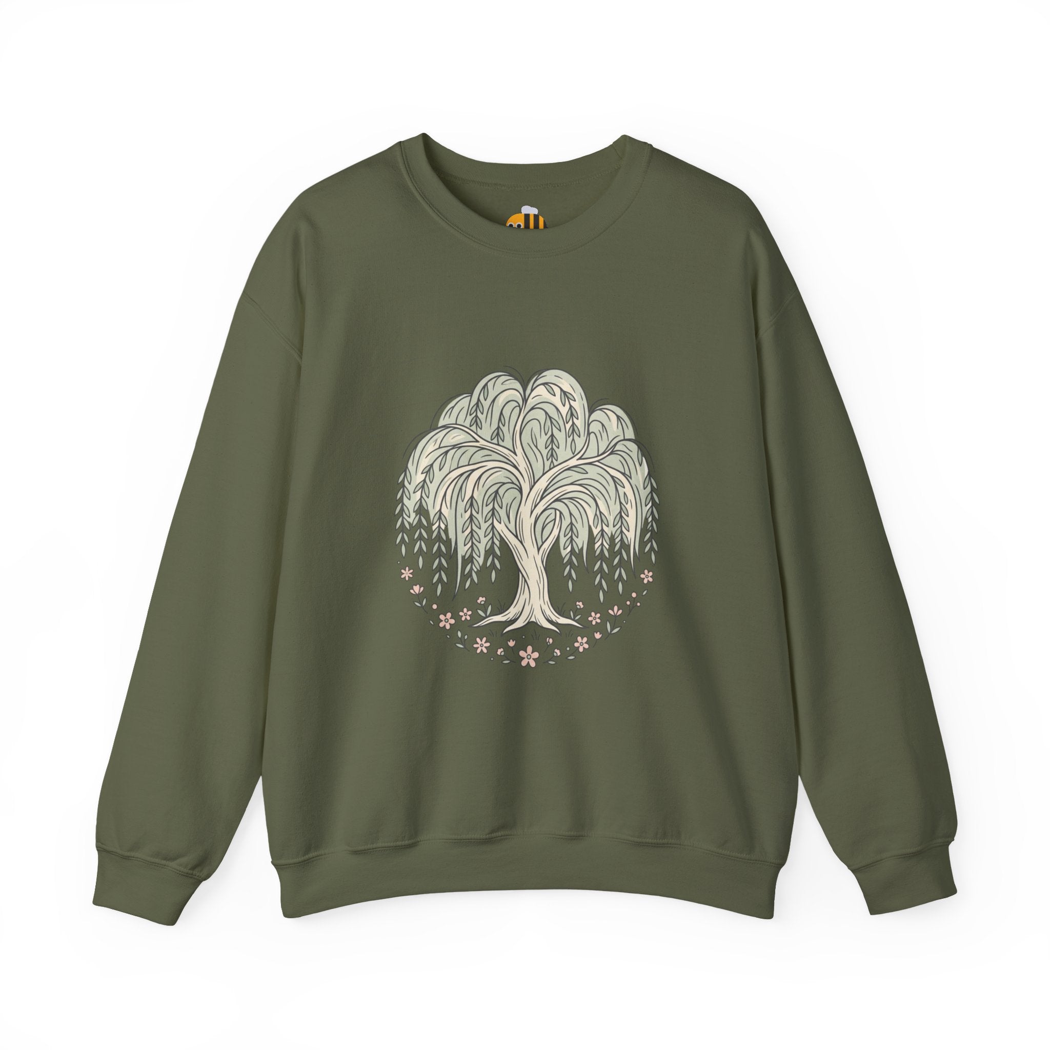 Unisex Willow Tree Illustration Sweatshirt