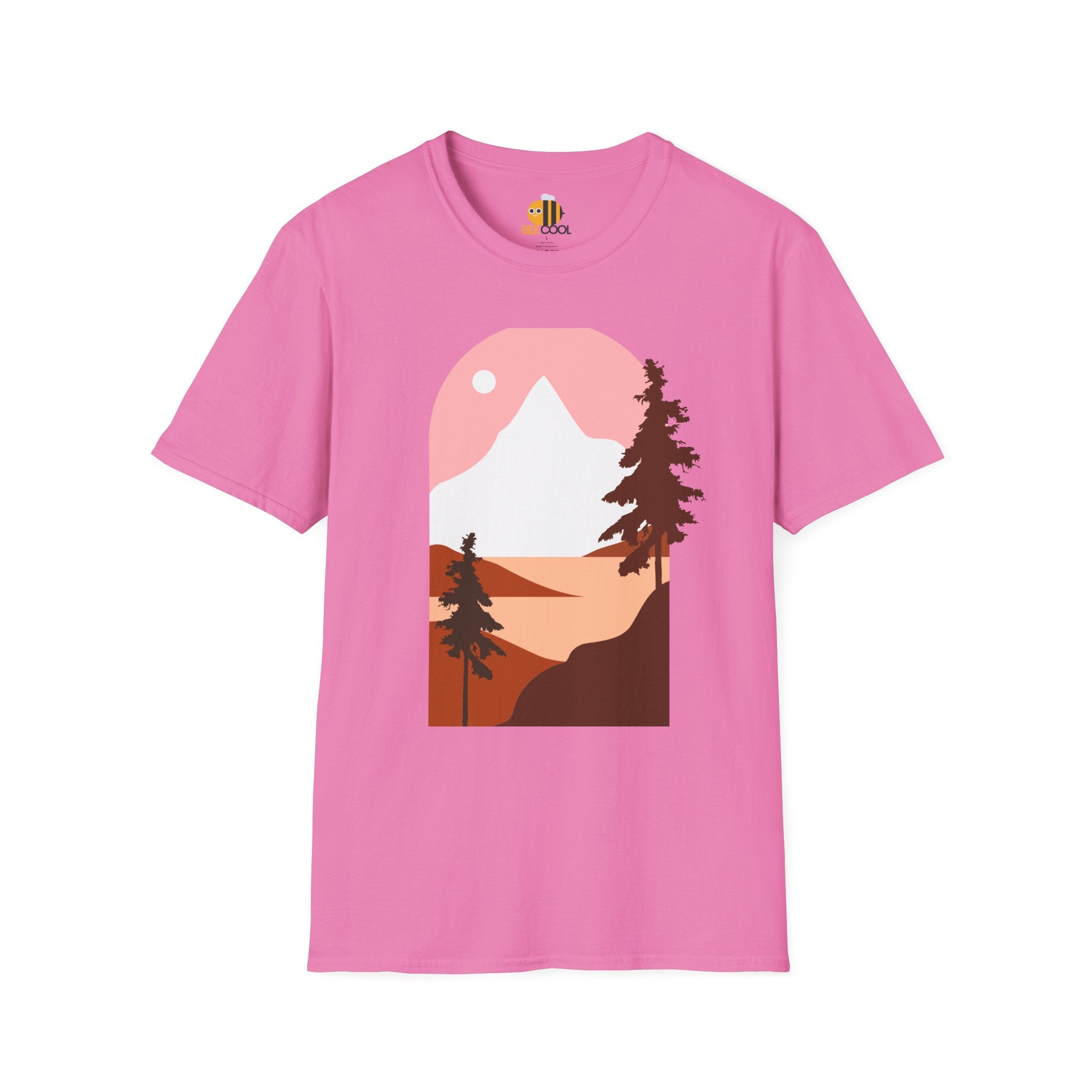 Unisex Sunset Mountain Landscape T-Shirt