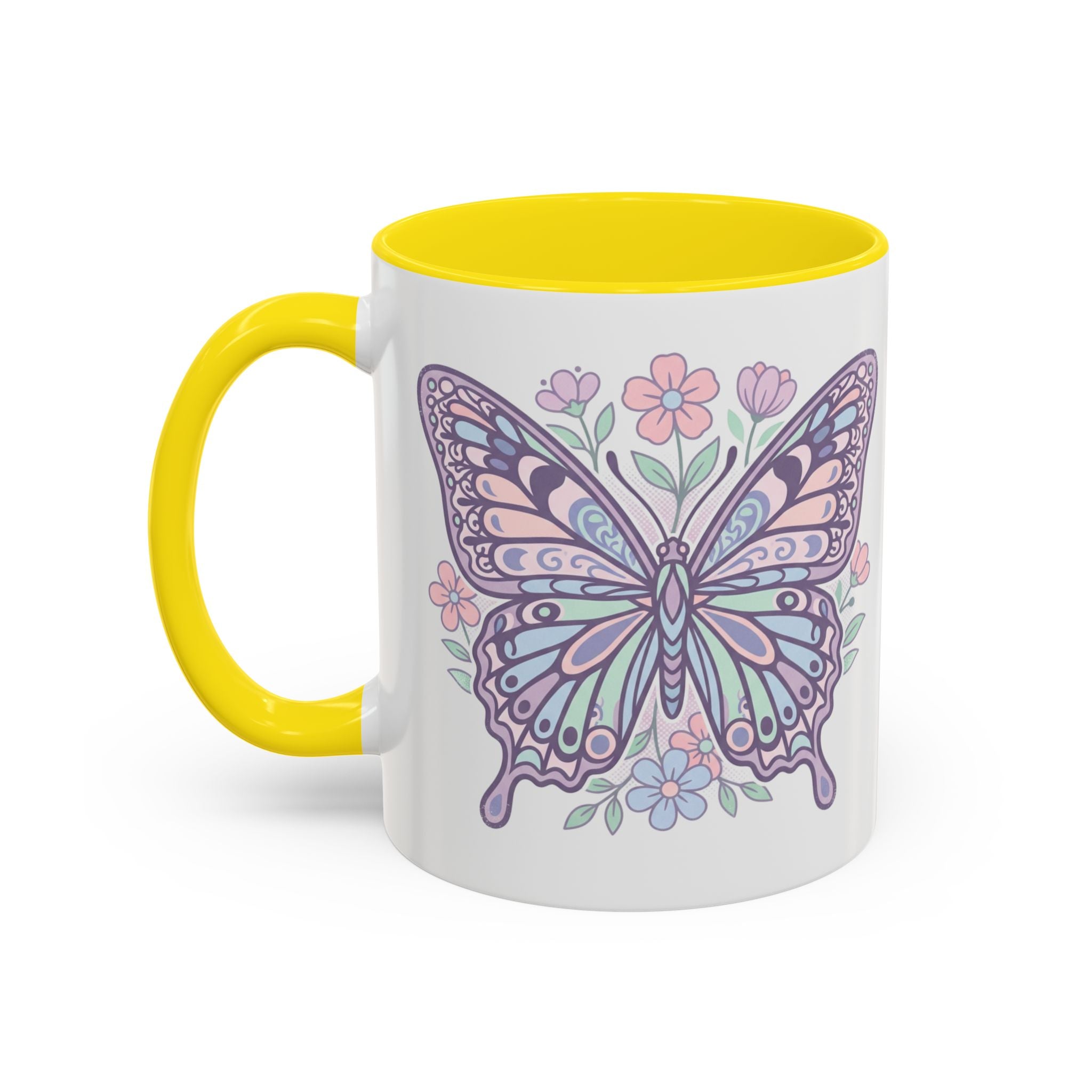 Pastel Butterfly Mug