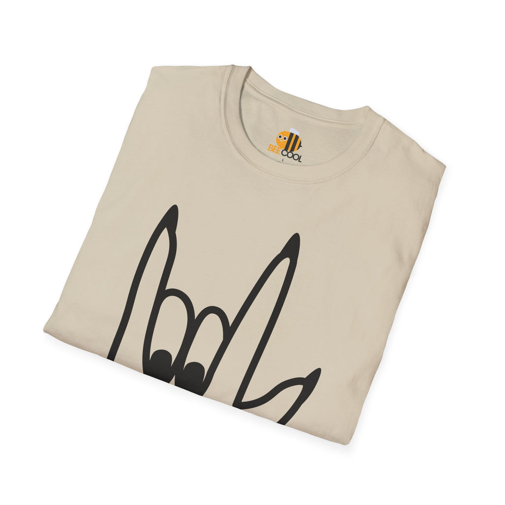 Unisex Rock Hand Sign T-Shirt