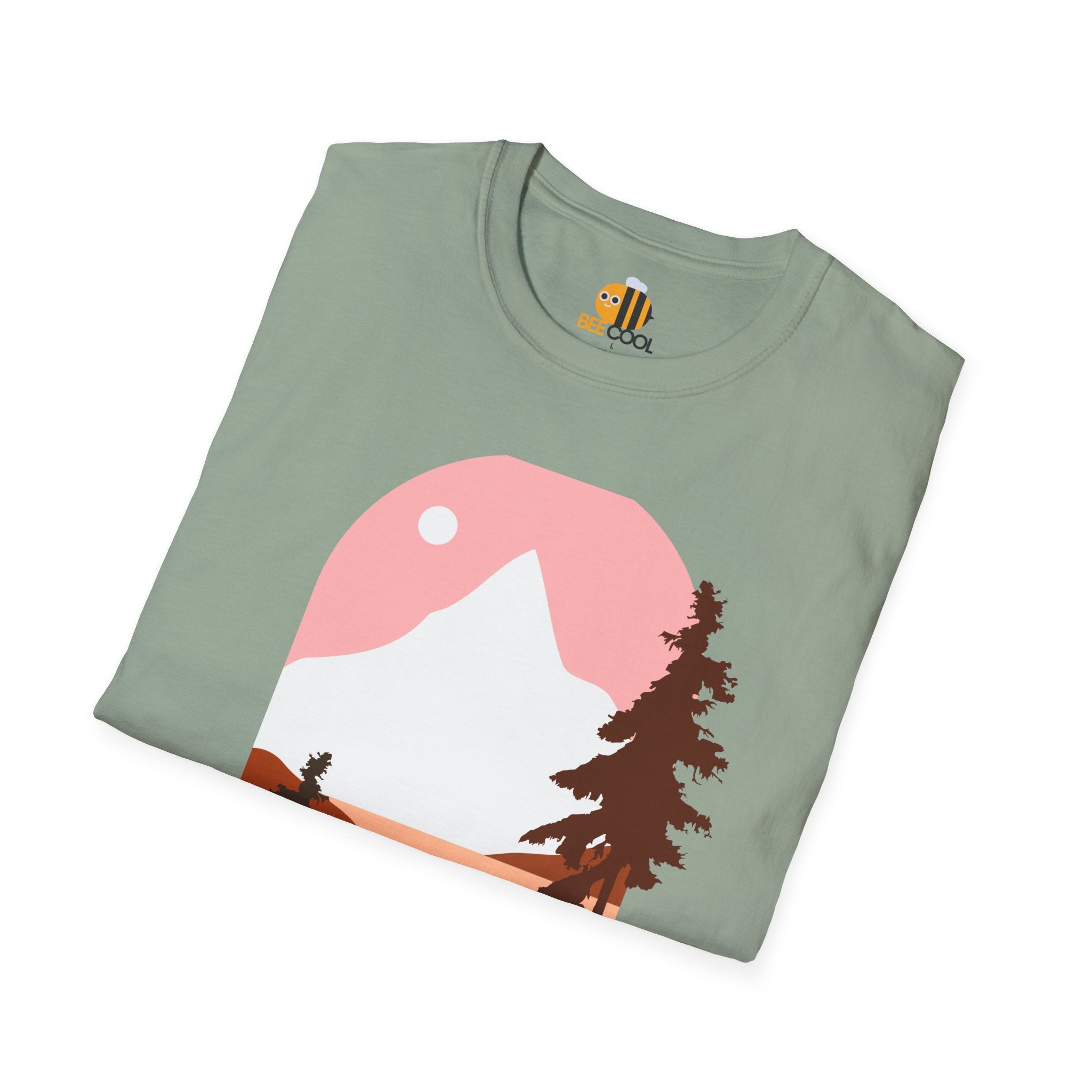 Unisex Sunset Mountain Landscape T-Shirt