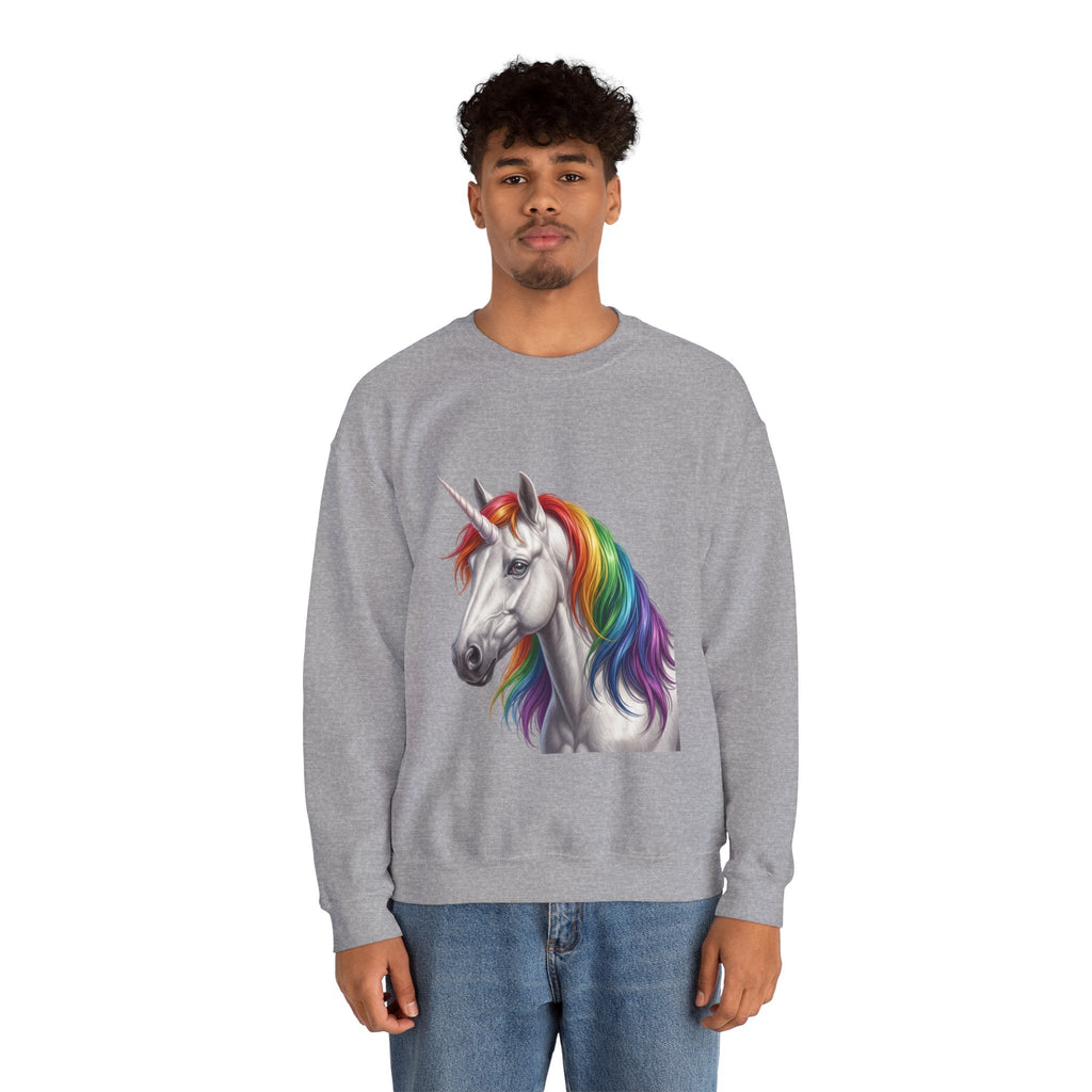 Unisex Rainbow Unicorn Sweatshirt