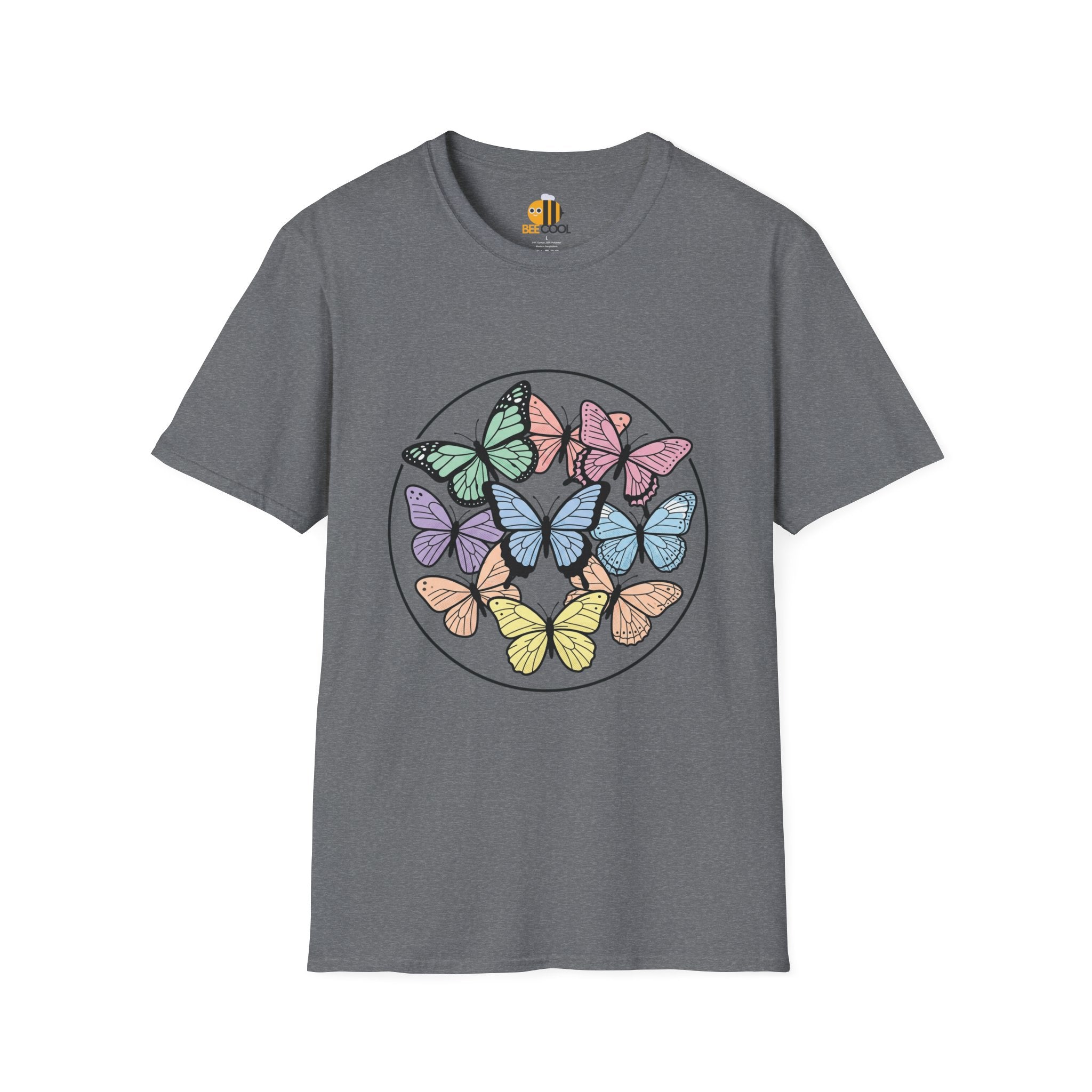 Unisex Pastel Butterfly T-Shirt