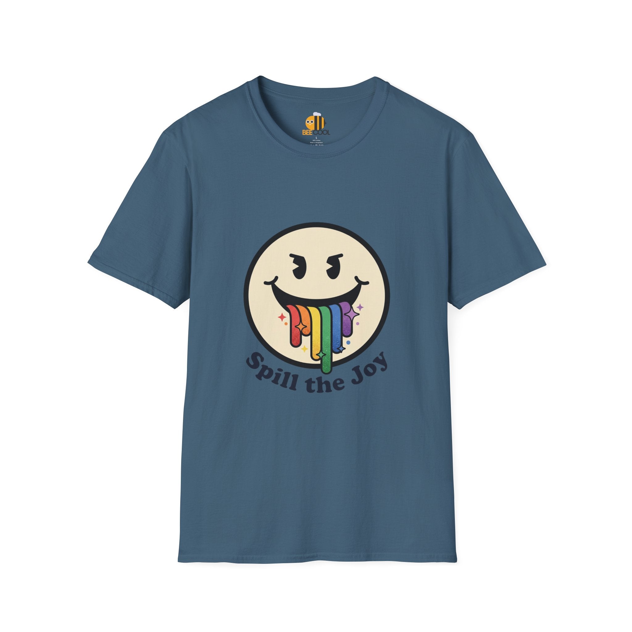 Smiley Face Spill the Joy T-Shirt