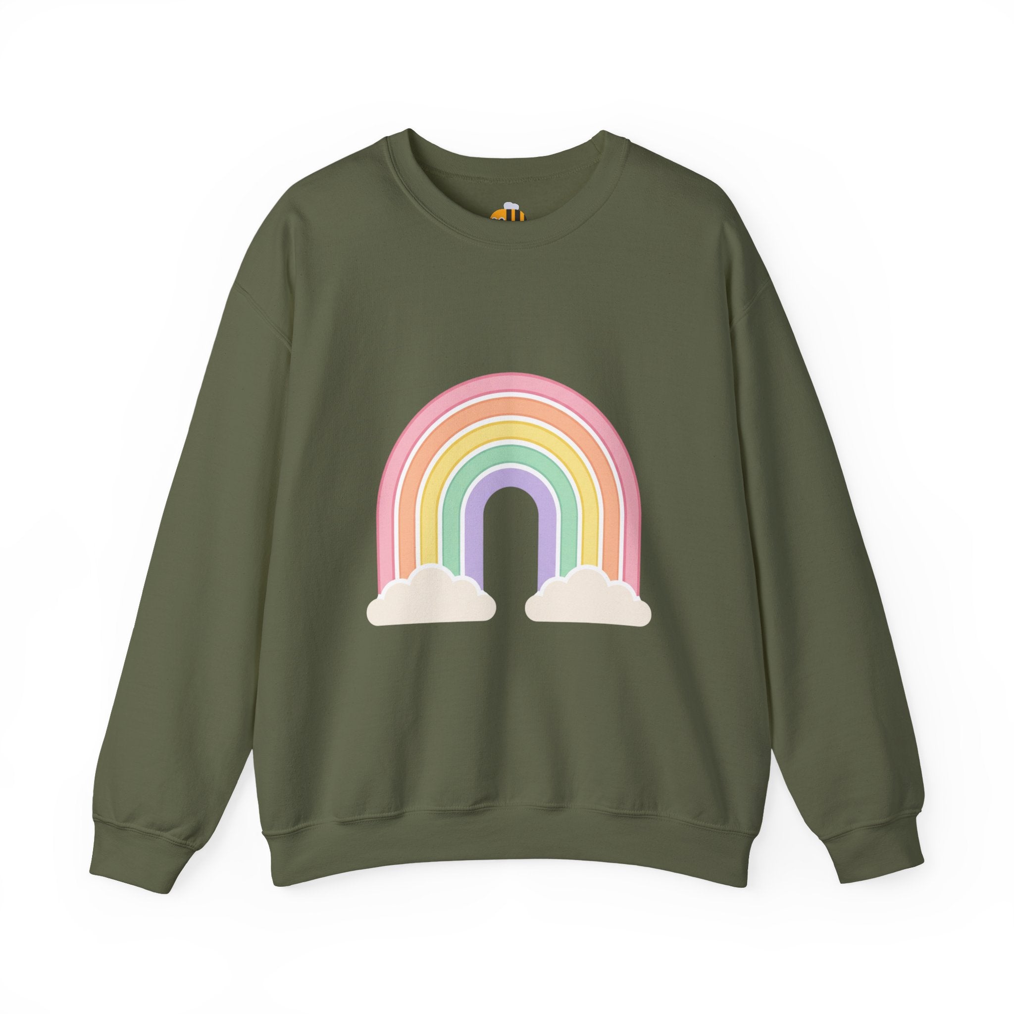 Unisex Pastel Rainbow Sweatshirt