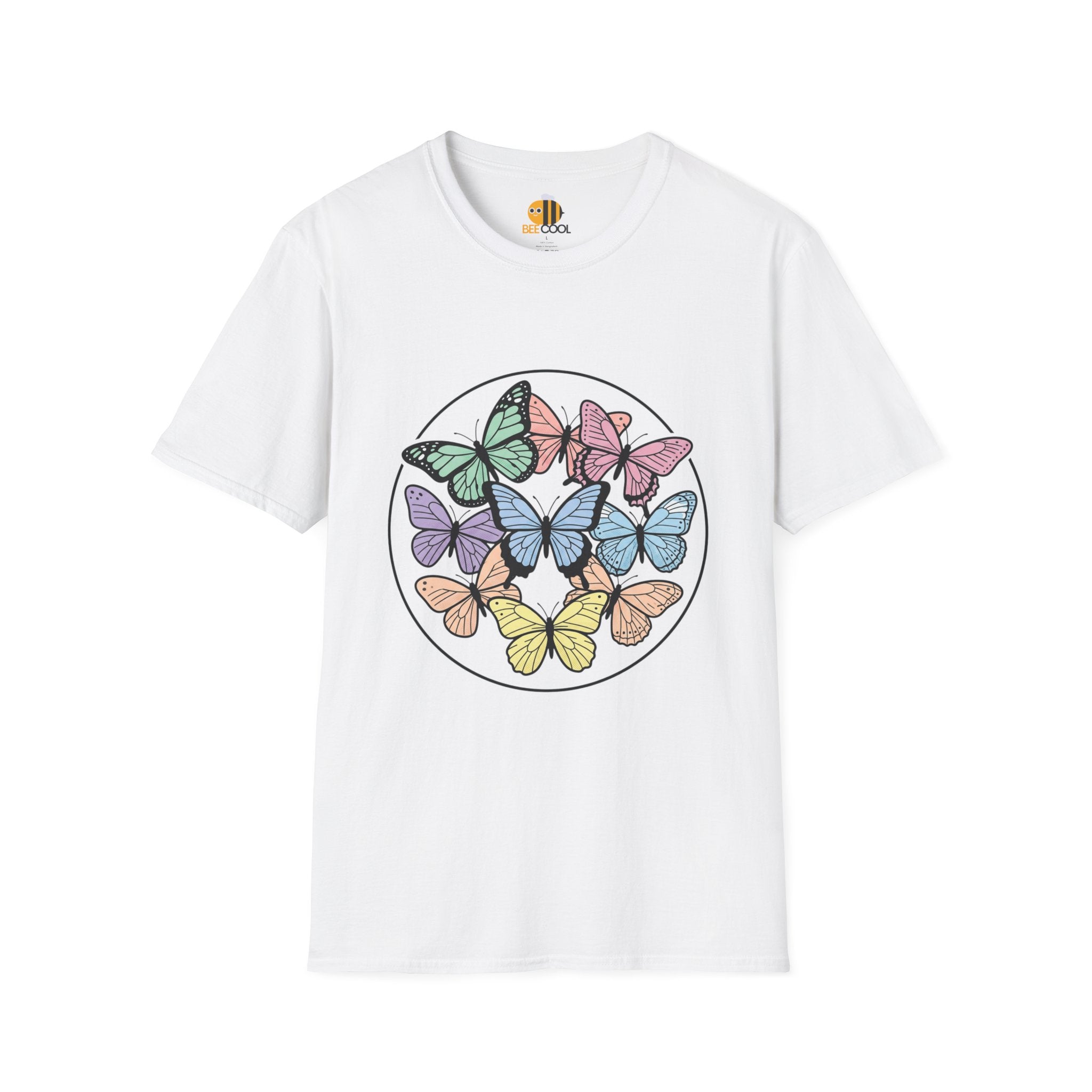 Unisex Pastel Butterfly T-Shirt