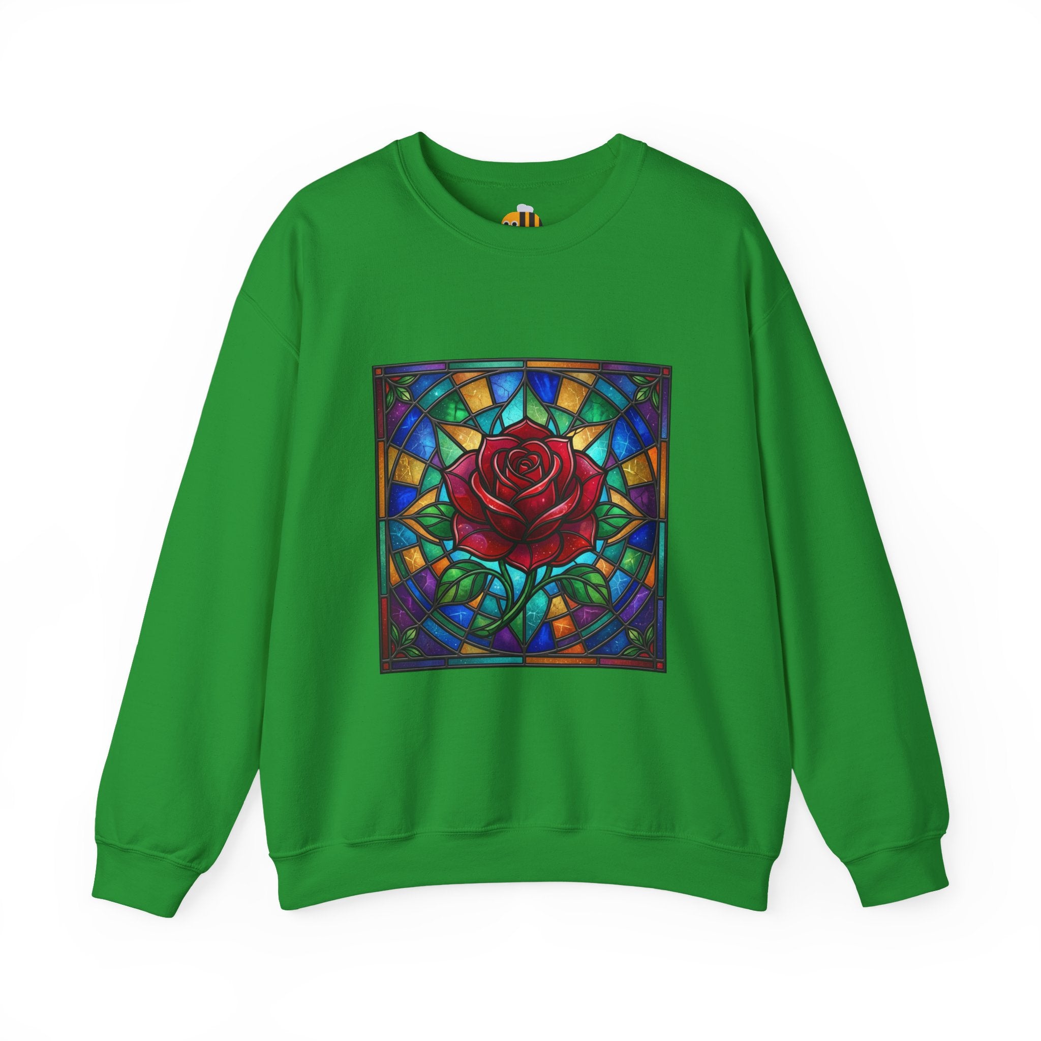Unisex Red Rose Sweatshirt