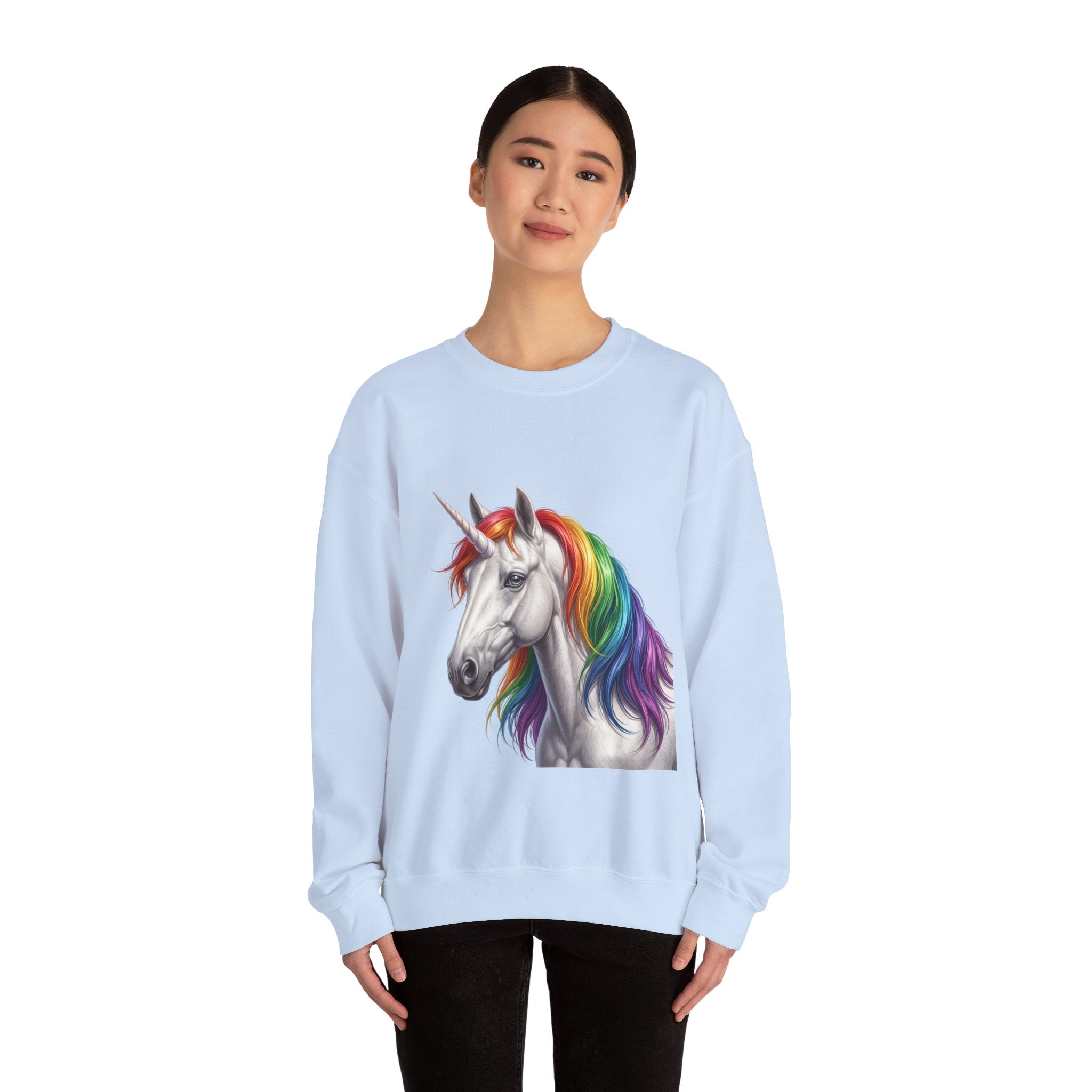 Unisex Rainbow Unicorn Sweatshirt