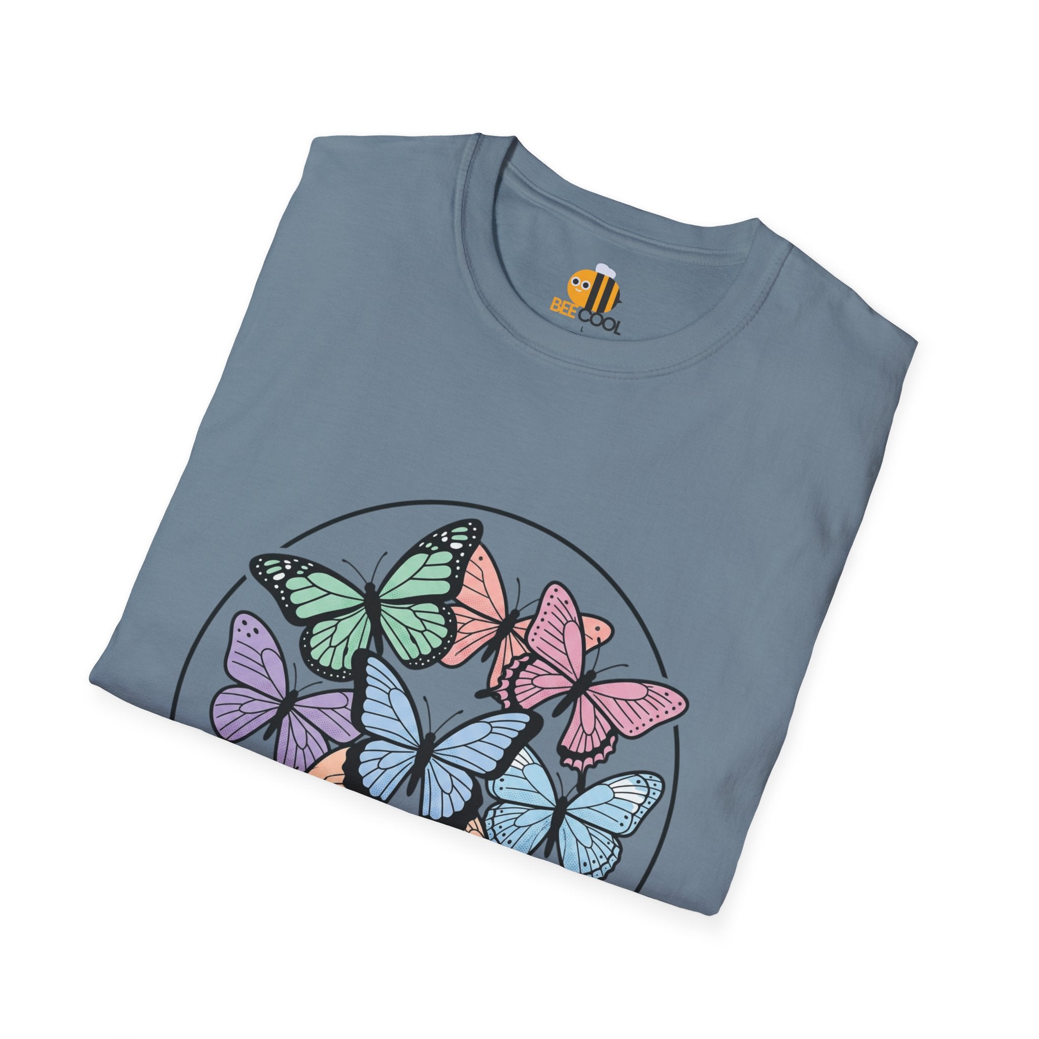 Unisex Pastel Butterfly T-Shirt