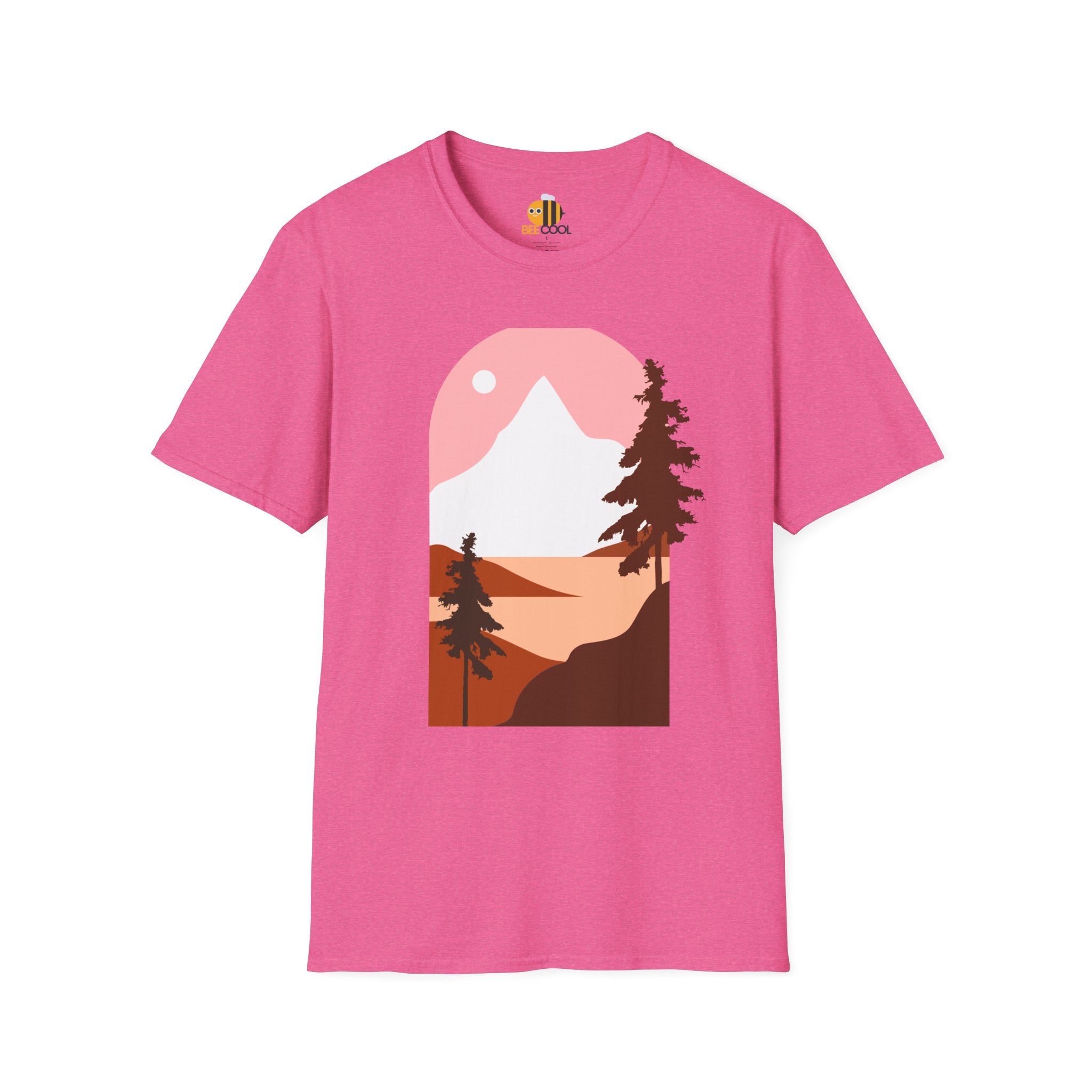 Unisex Sunset Mountain Landscape T-Shirt