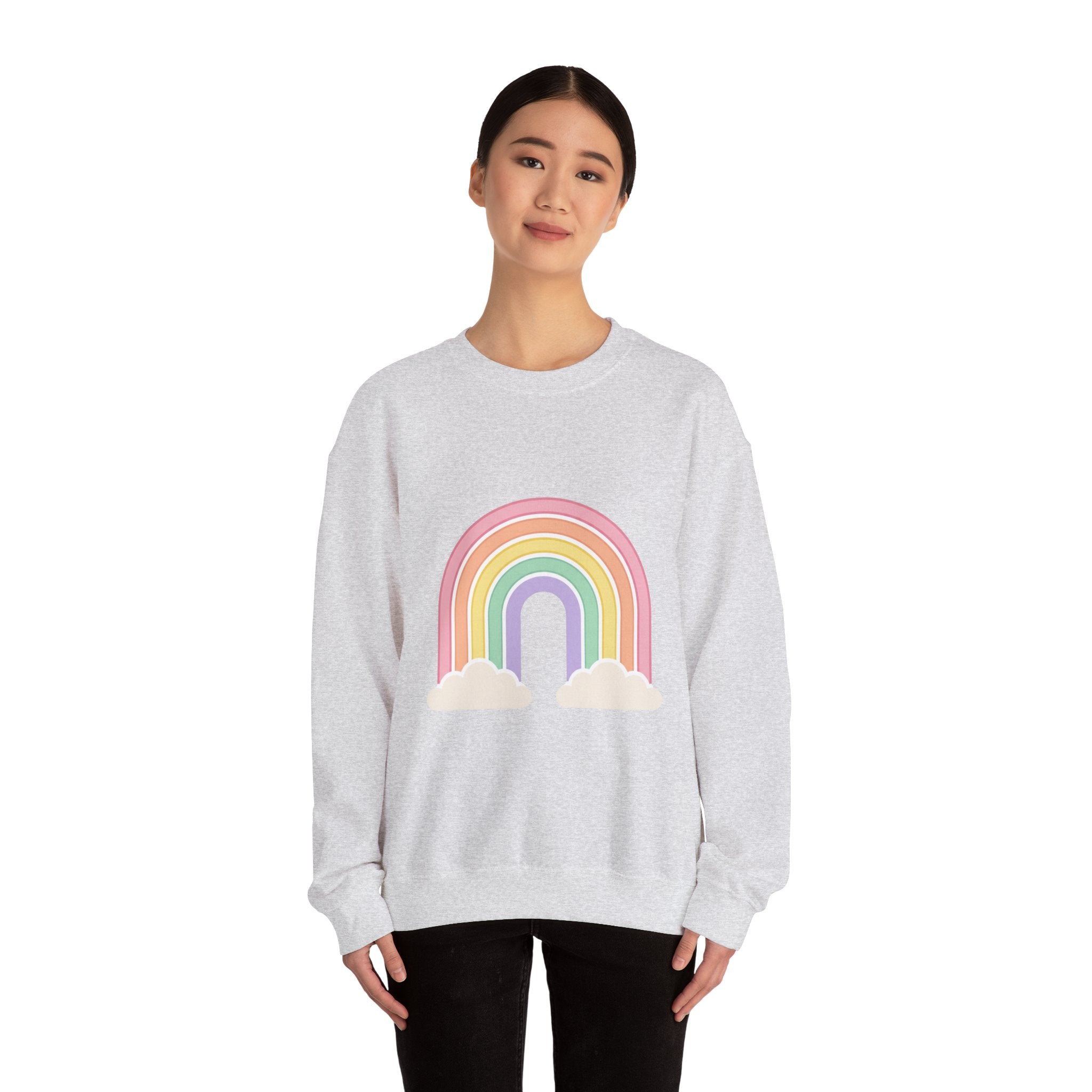 Unisex Pastel Rainbow Sweatshirt