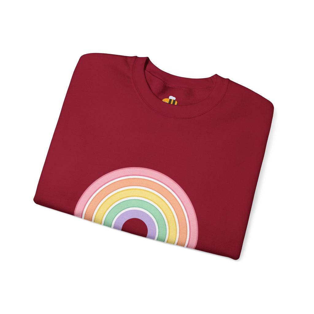 Unisex Pastel Rainbow Sweatshirt