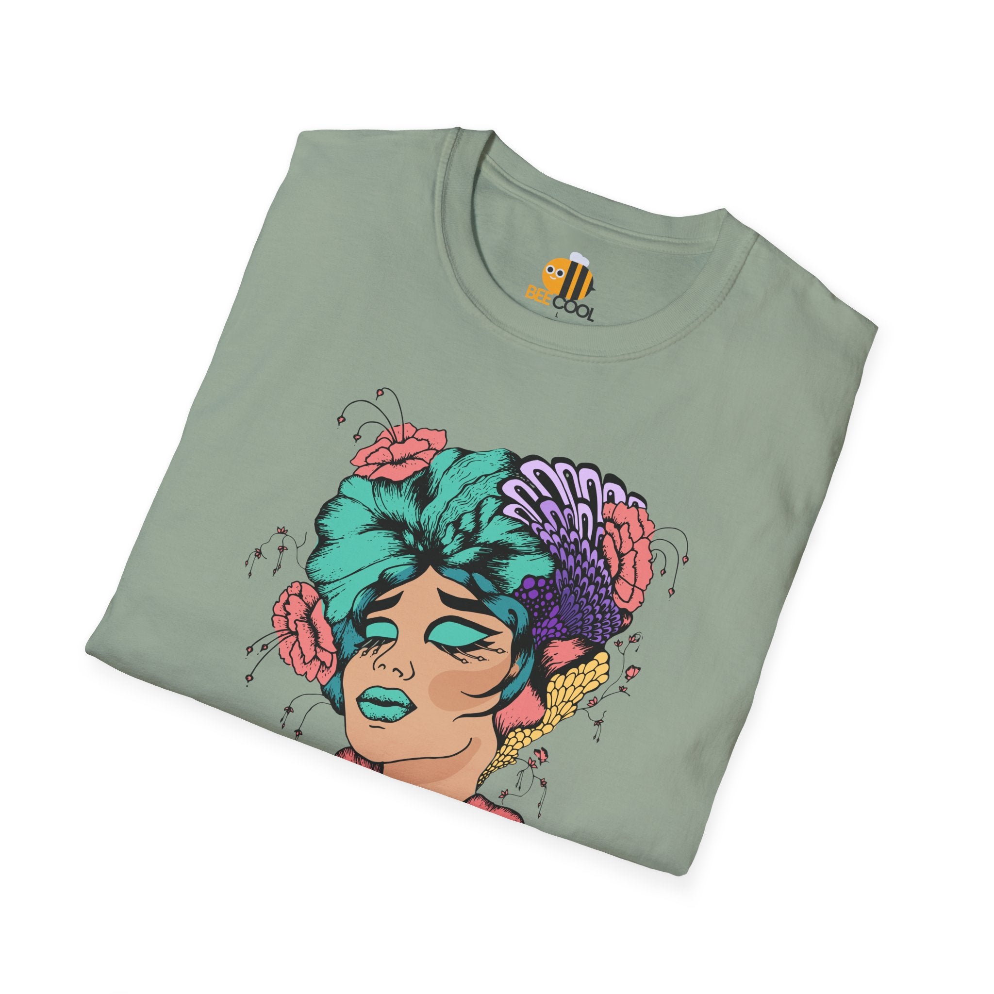 Unisex Floral Woman T-Shirt
