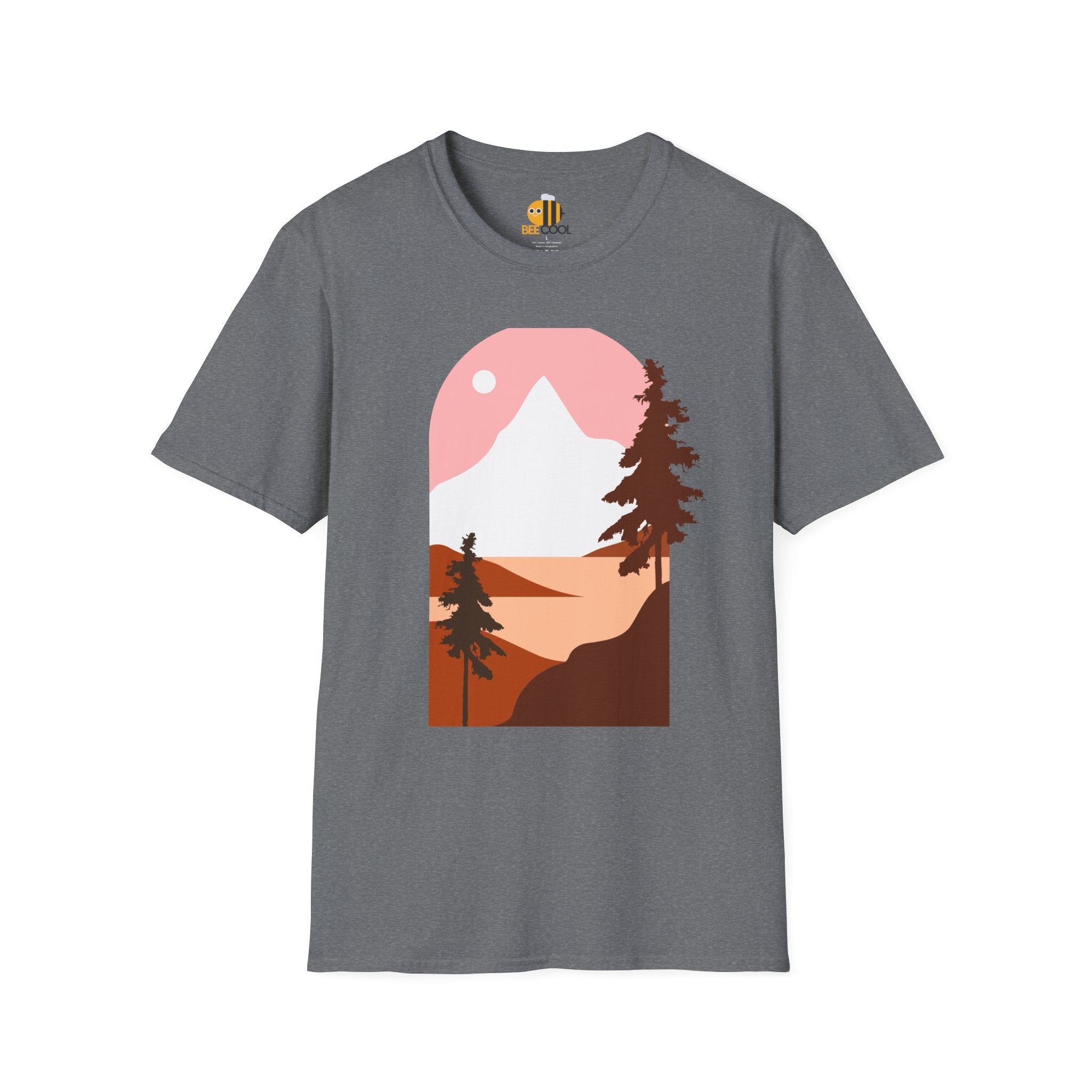 Unisex Sunset Mountain Landscape T-Shirt