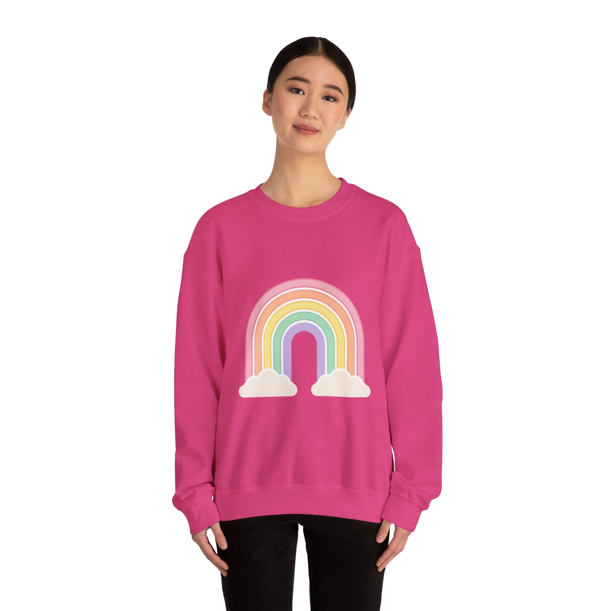 Unisex Pastel Rainbow Sweatshirt