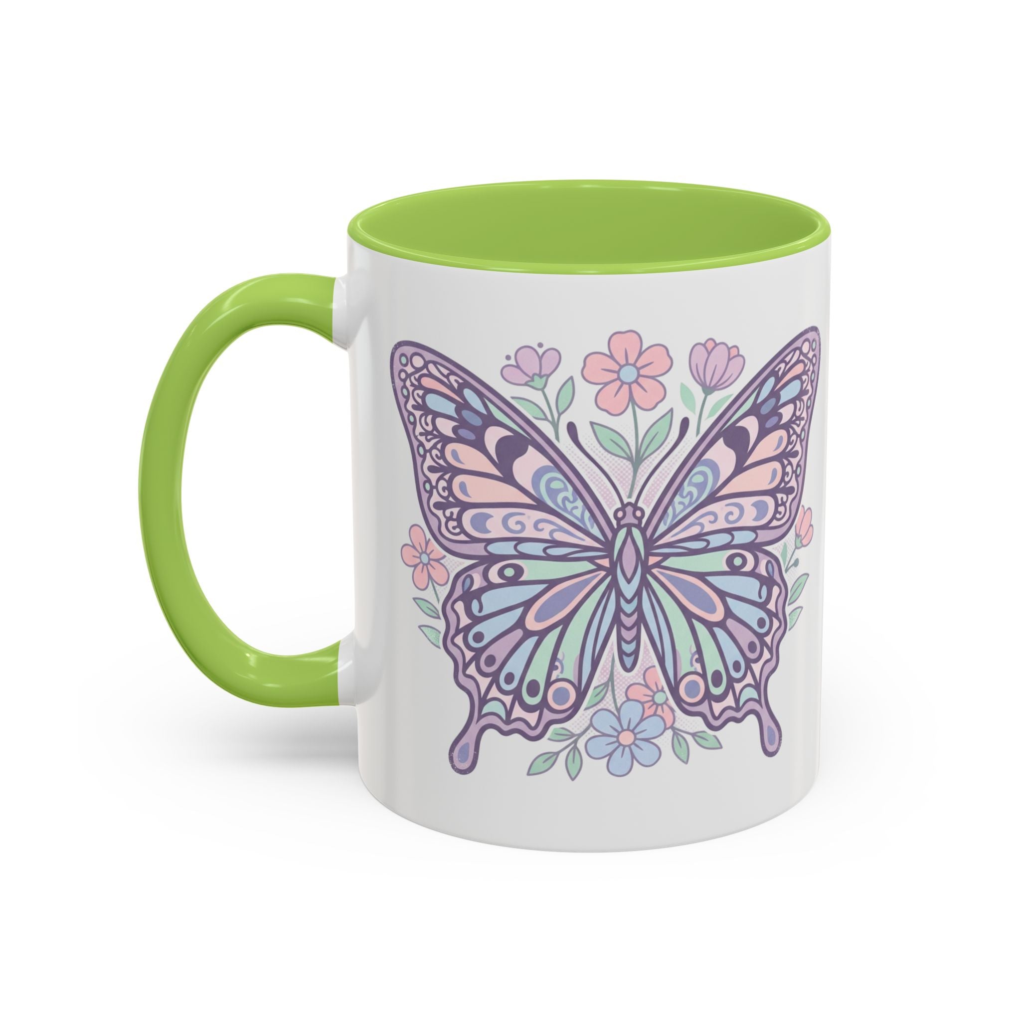 Pastel Butterfly Mug