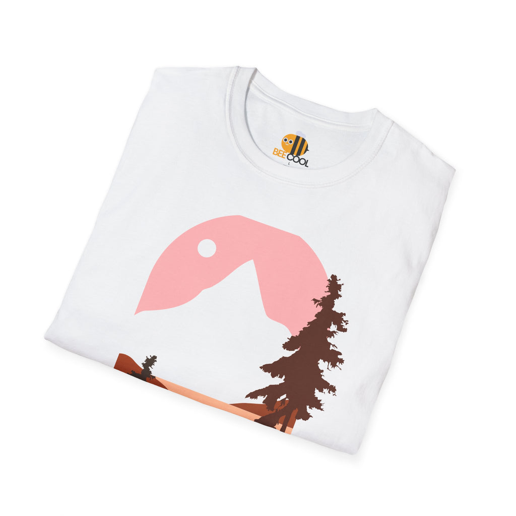 Unisex Sunset Mountain Landscape T-Shirt