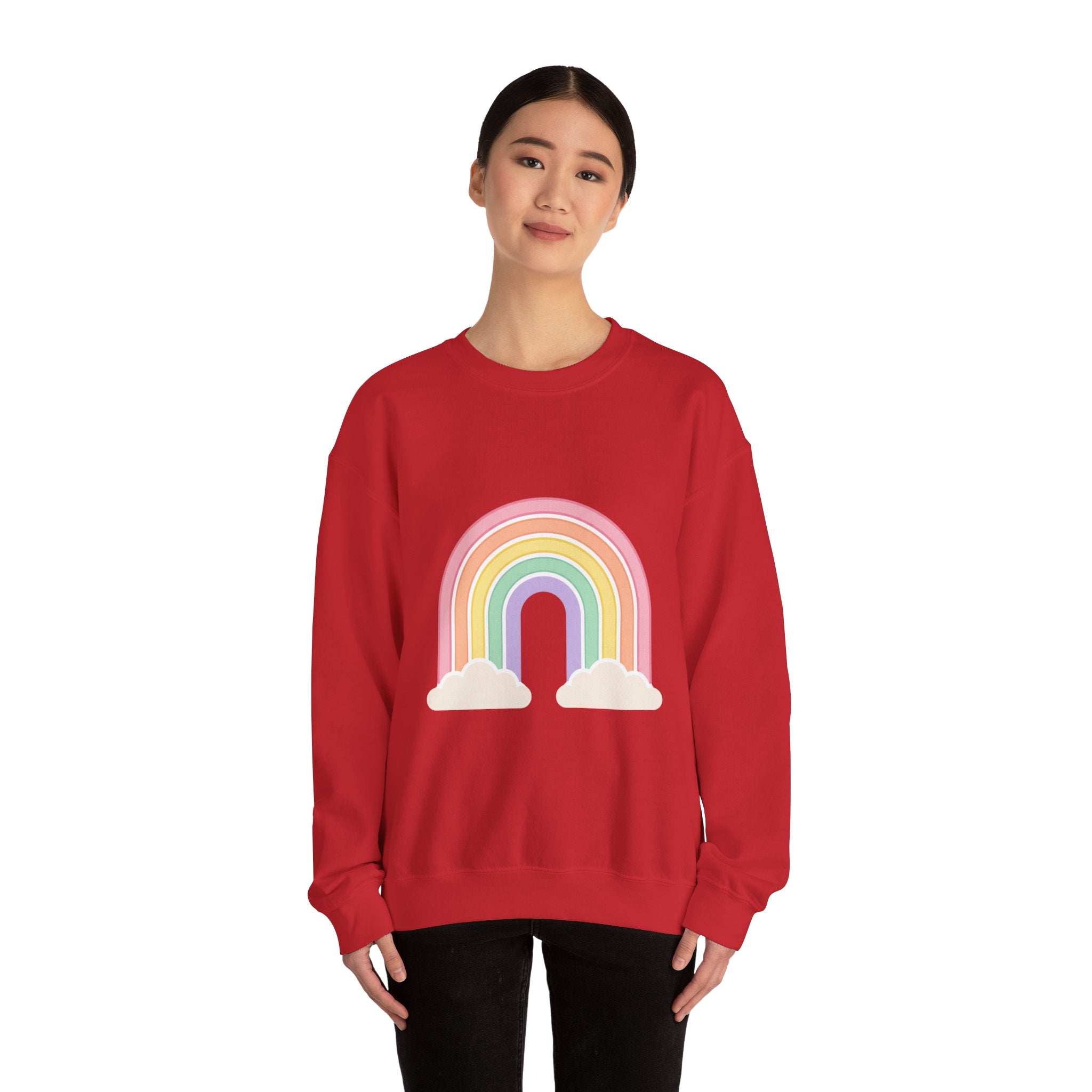 Unisex Pastel Rainbow Sweatshirt