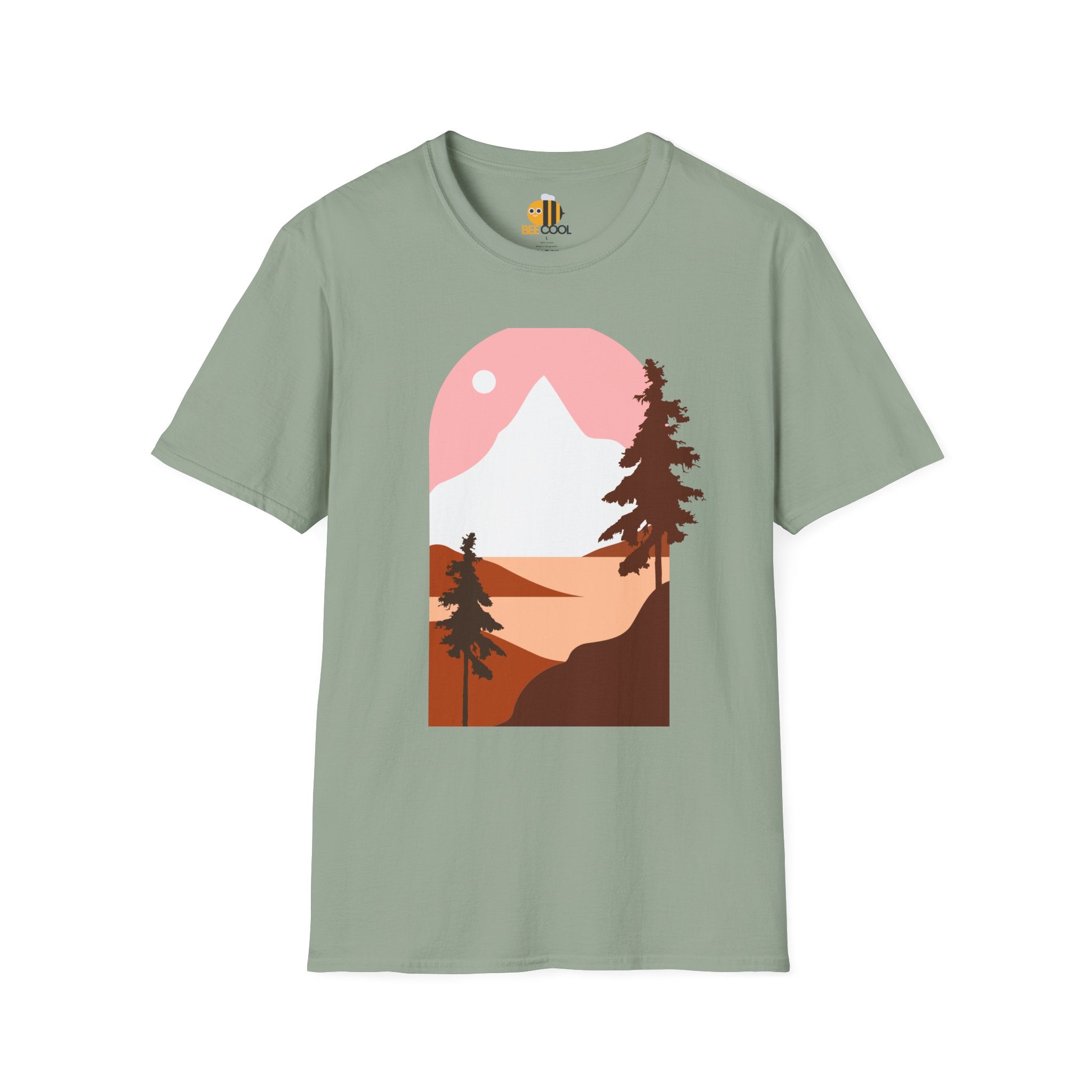 Unisex Sunset Mountain Landscape T-Shirt