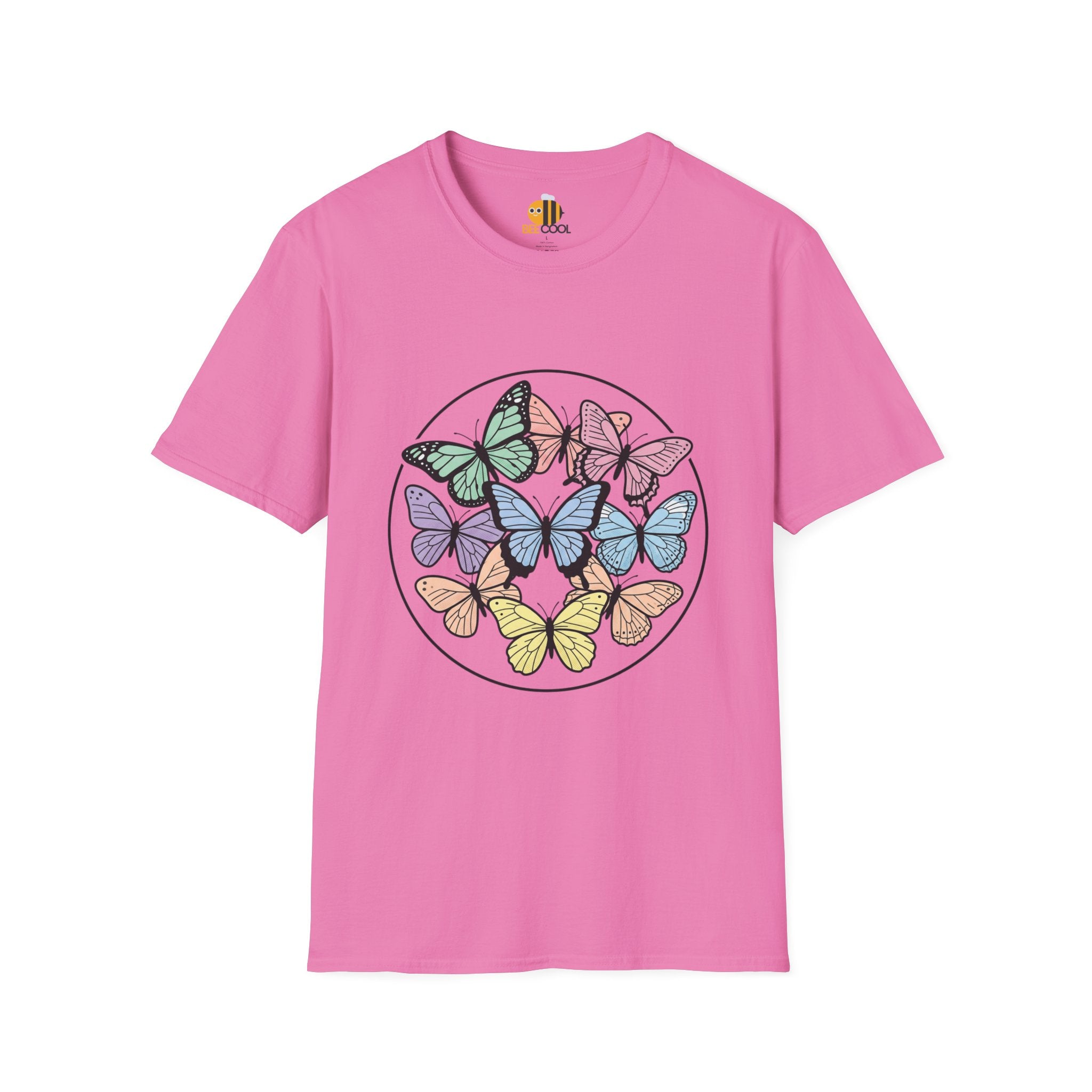 Unisex Pastel Butterfly T-Shirt