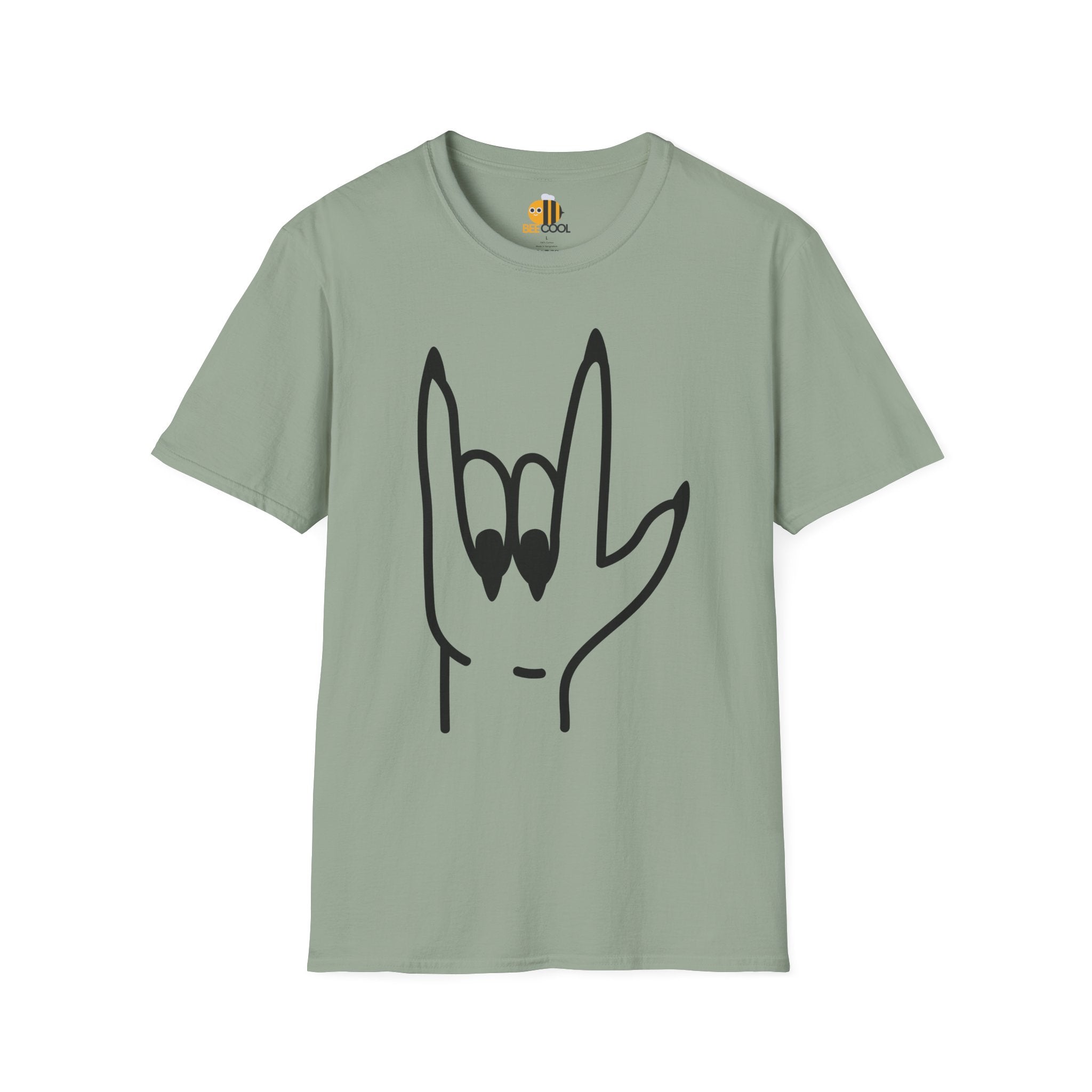 Unisex Rock Hand Sign T-Shirt