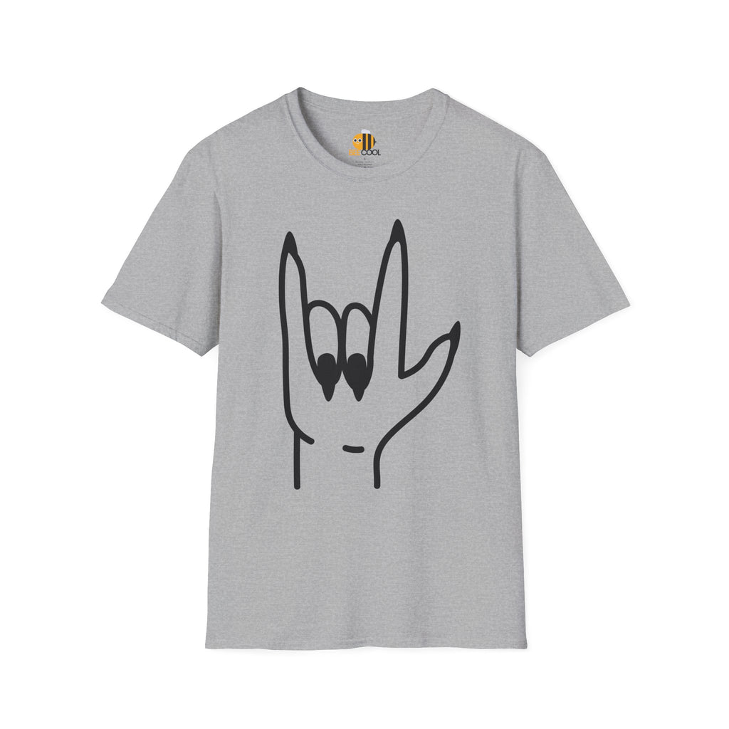 Unisex Rock Hand Sign T-Shirt