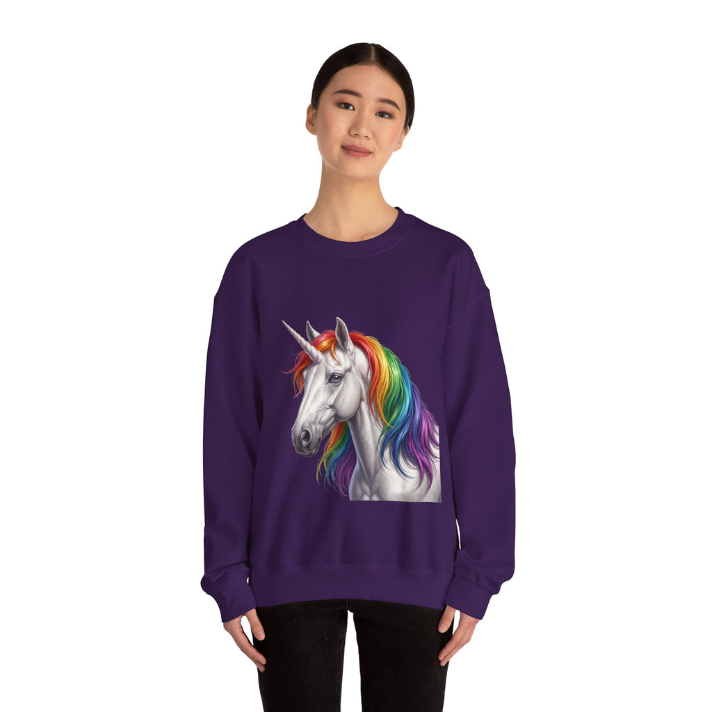 Unisex Rainbow Unicorn Sweatshirt