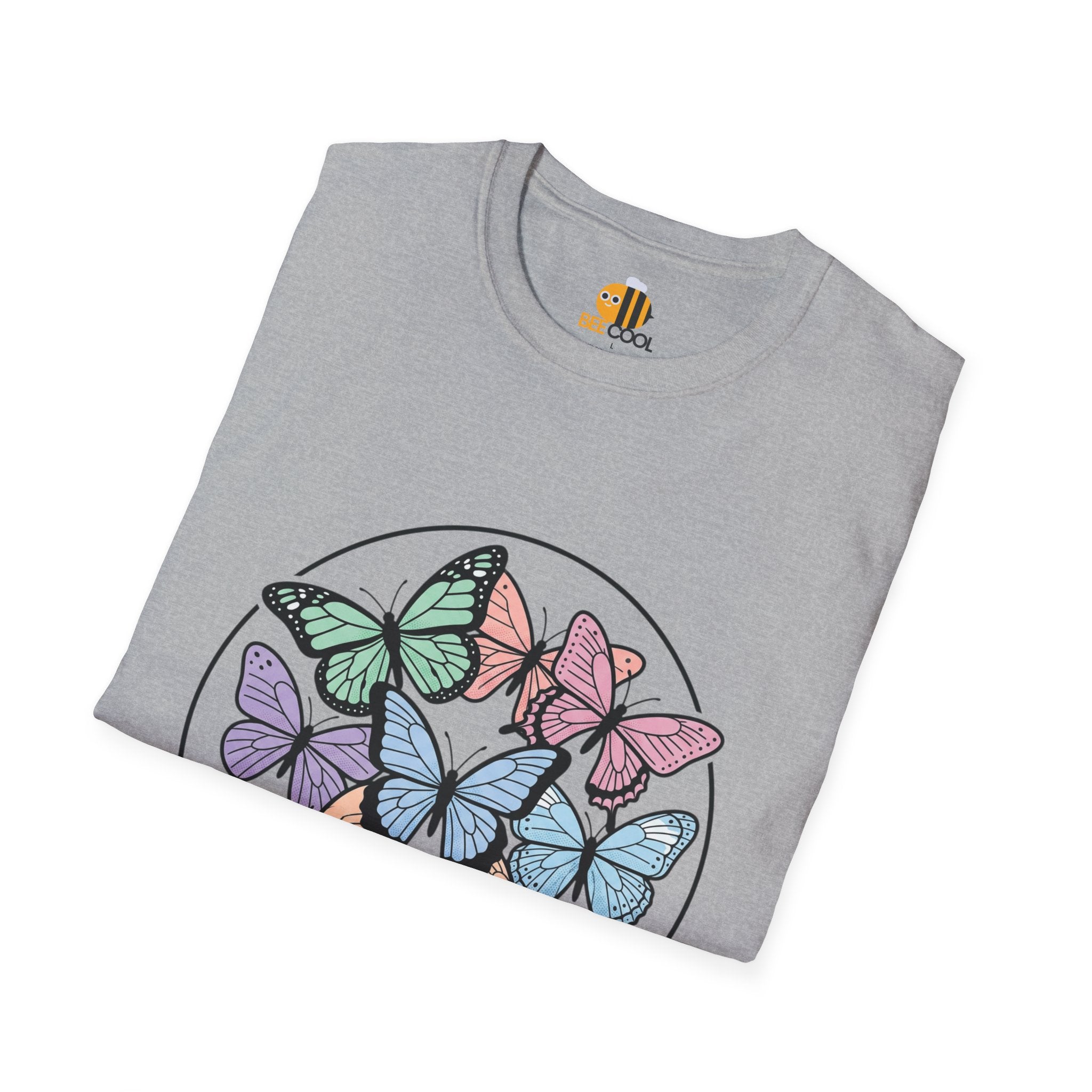 Unisex Pastel Butterfly T-Shirt