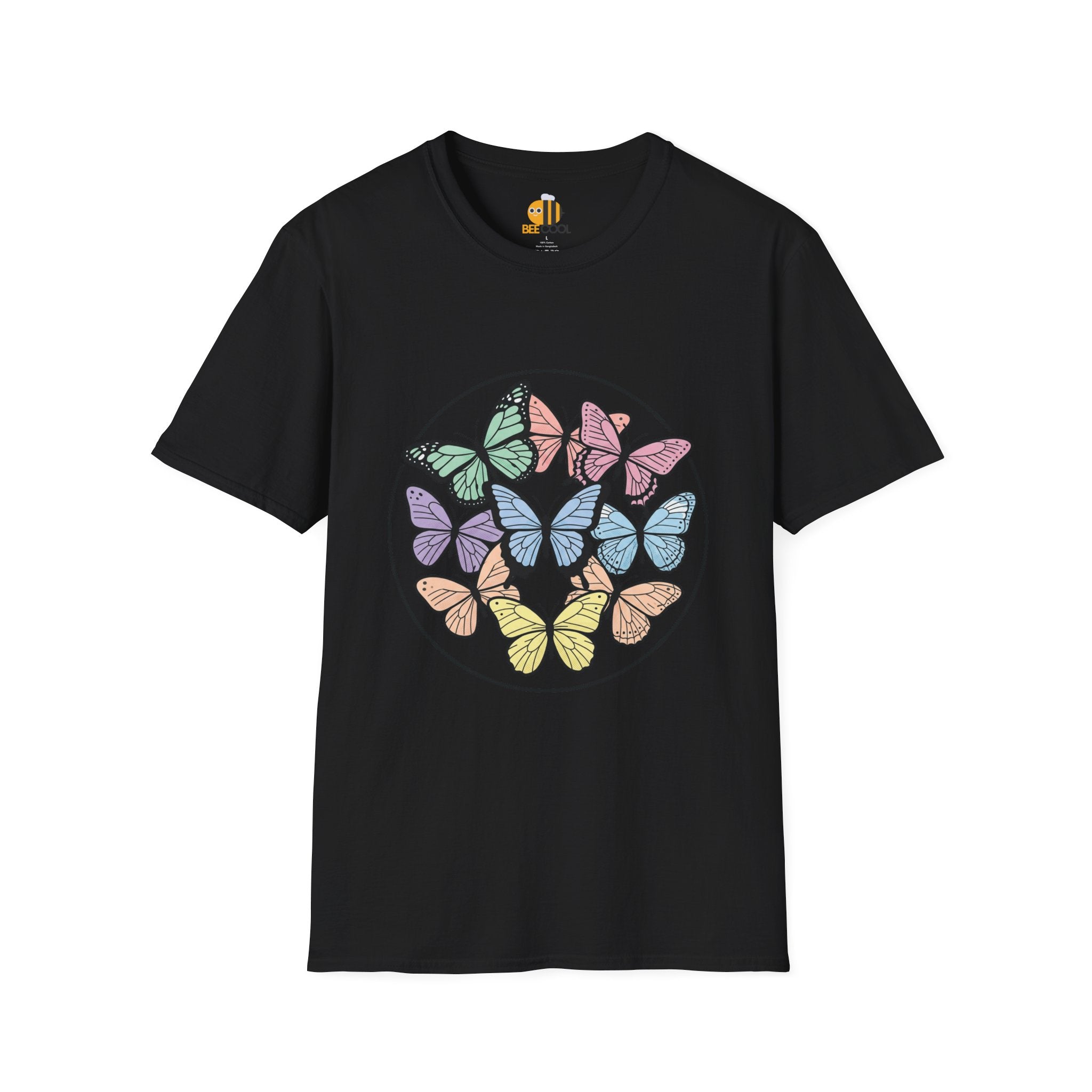 Unisex Pastel Butterfly T-Shirt