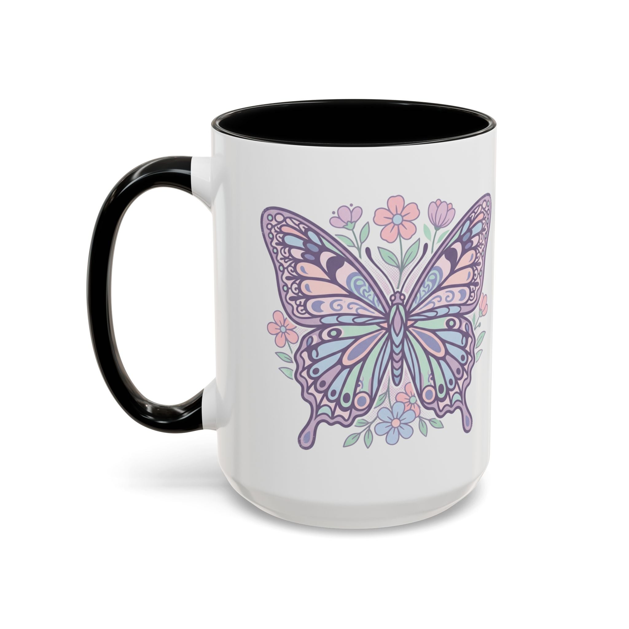 Pastel Butterfly Mug