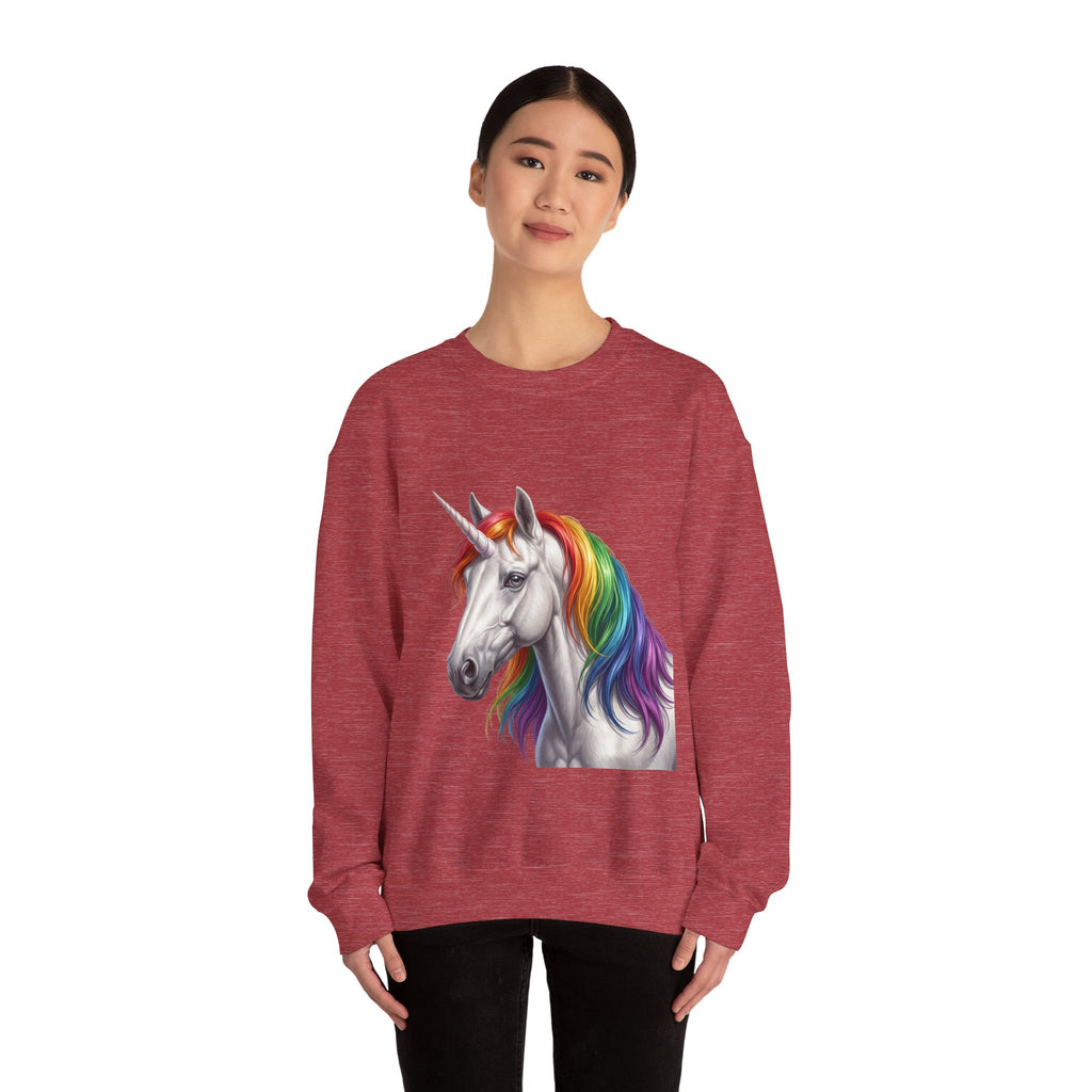 Unisex Rainbow Unicorn Sweatshirt