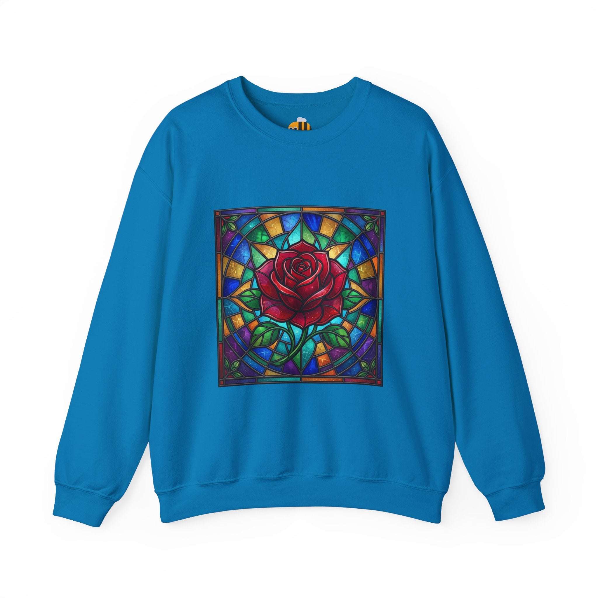 Unisex Red Rose Sweatshirt