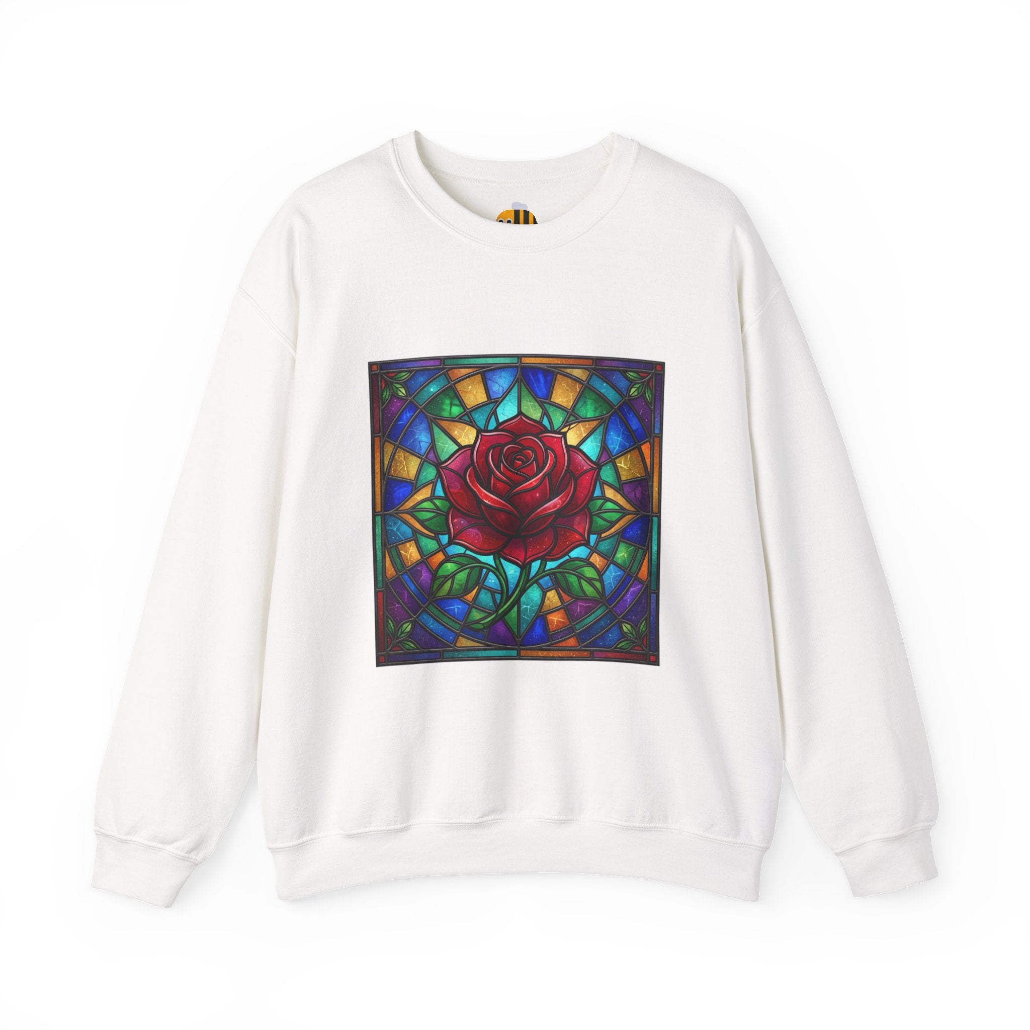 Unisex Red Rose Sweatshirt