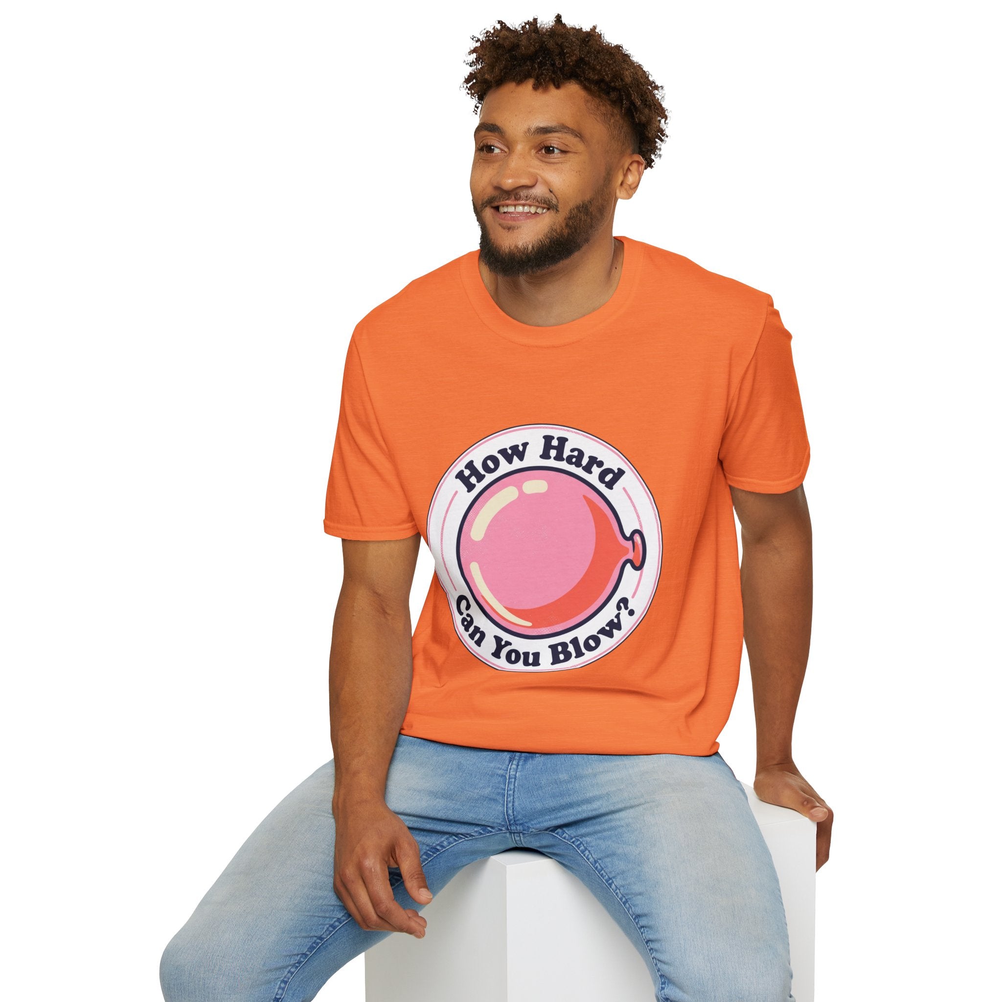 Unisex How Hard Can You Blow? T-Shirt