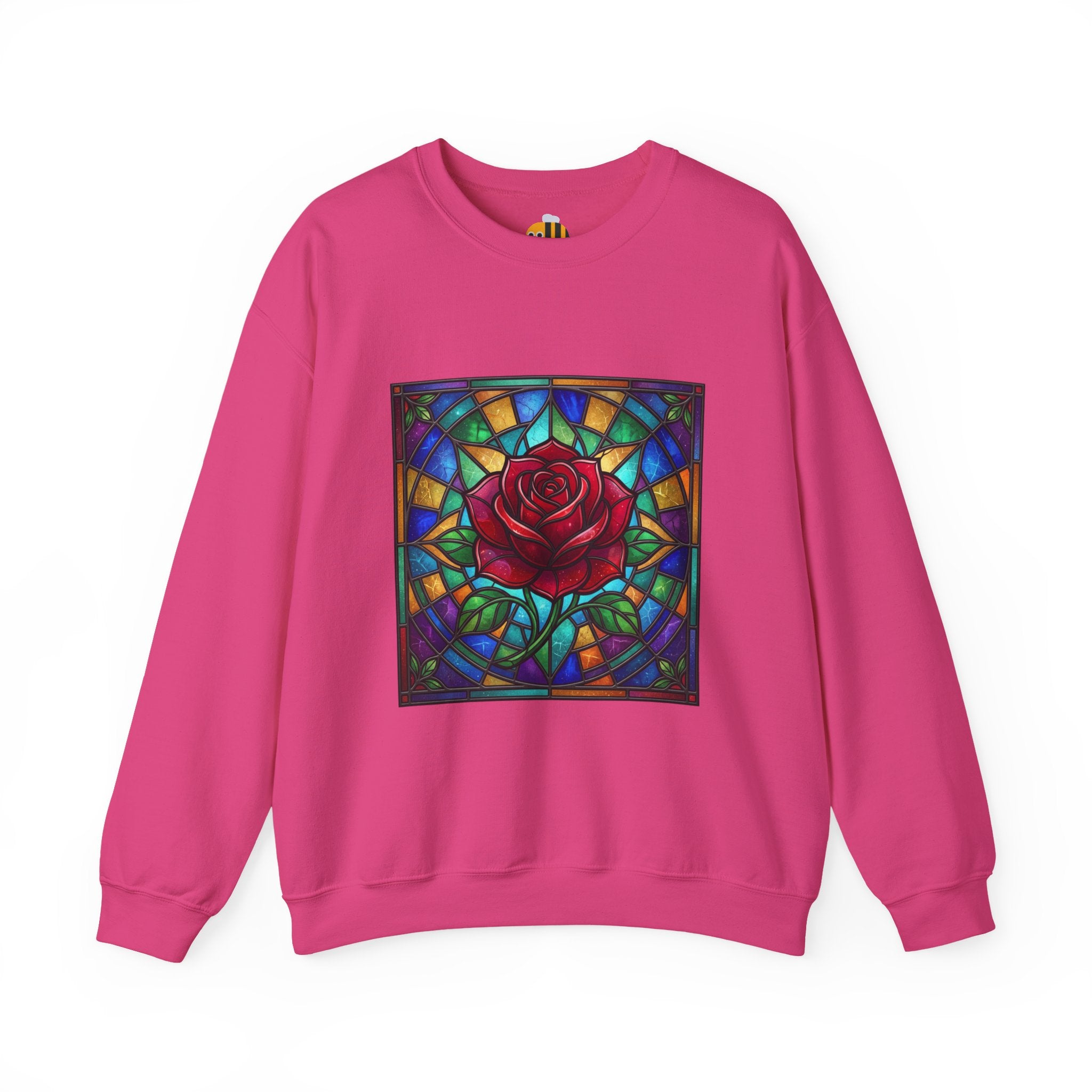Unisex Red Rose Sweatshirt