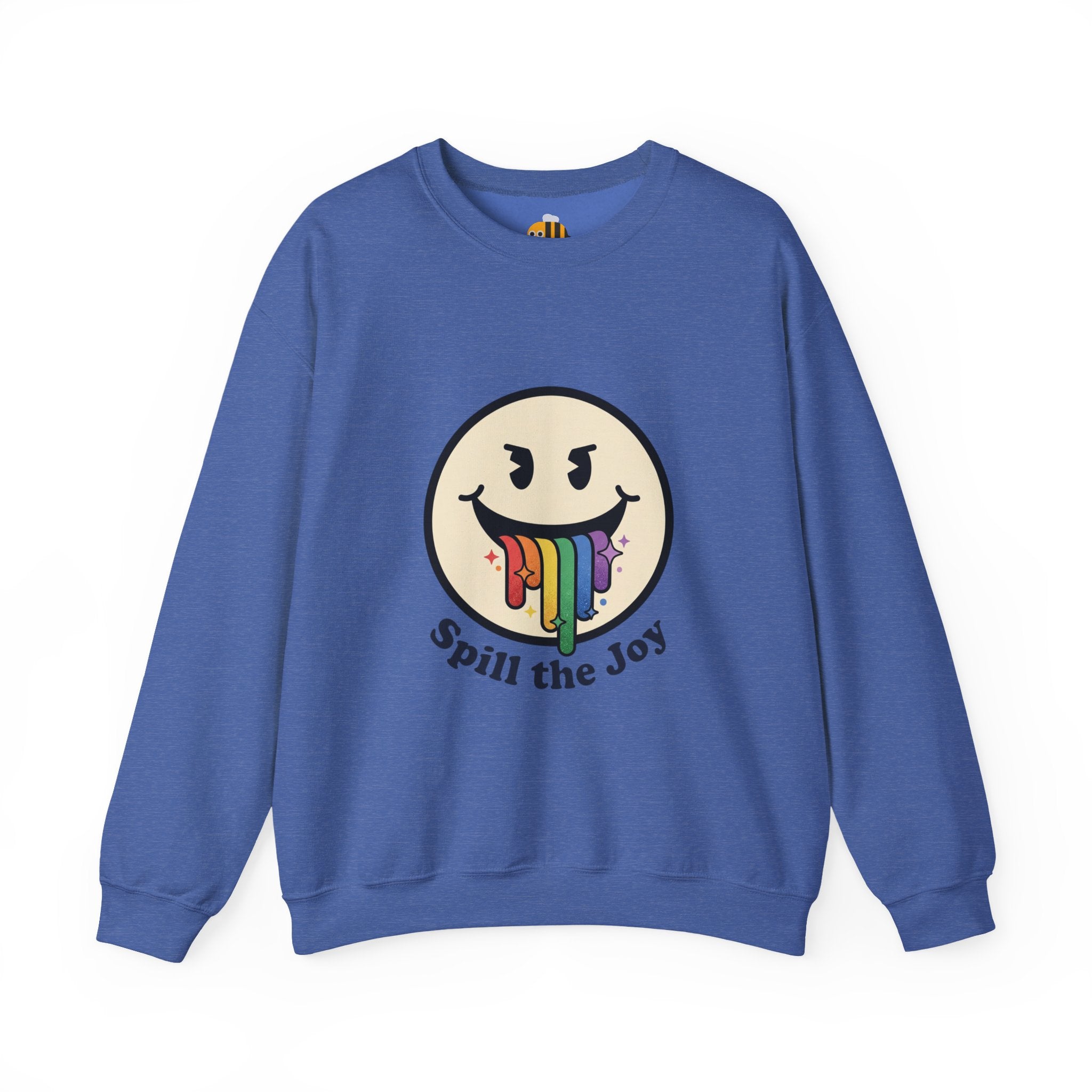 Unisex Rainbow Smiley Sweatshirt