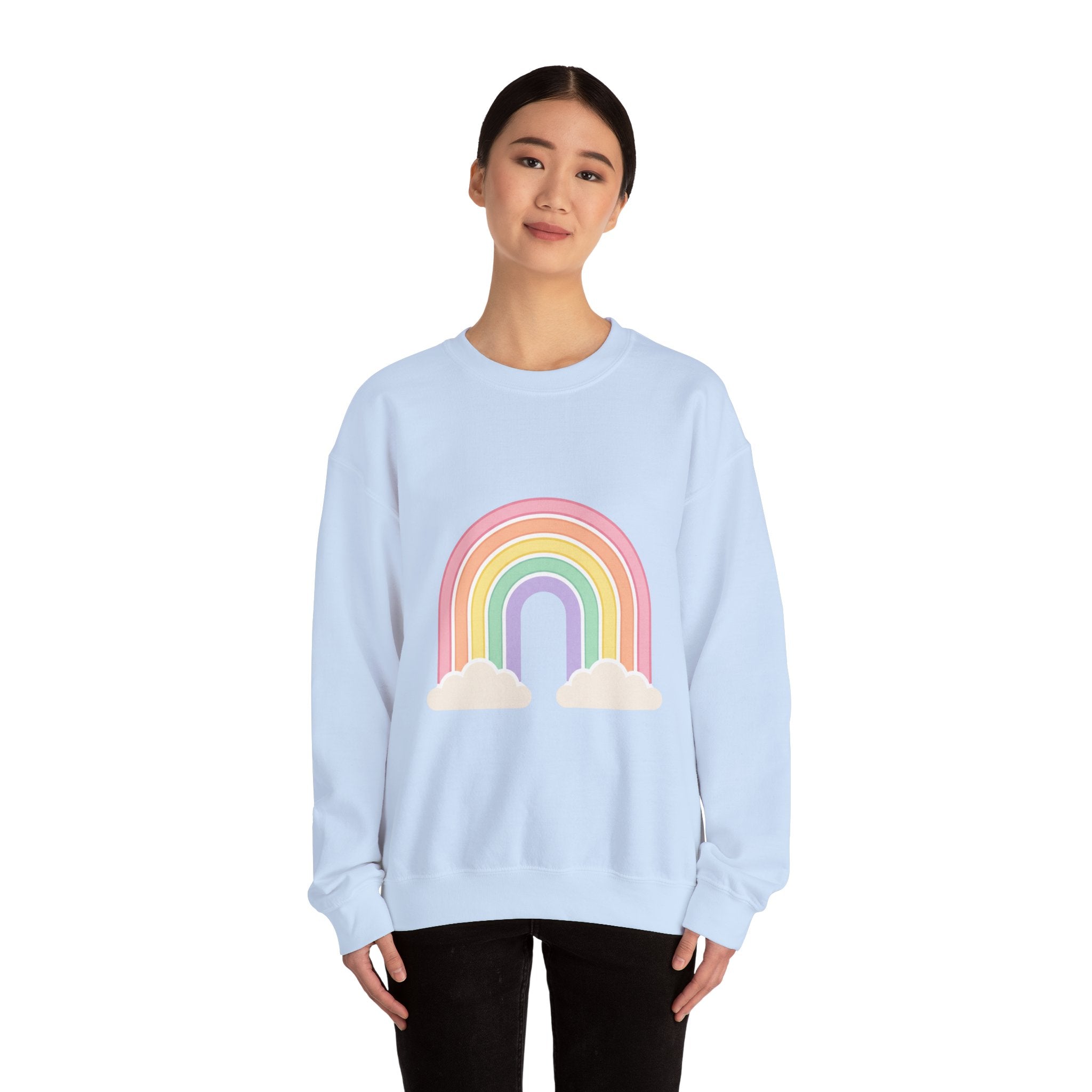 Unisex Pastel Rainbow Sweatshirt