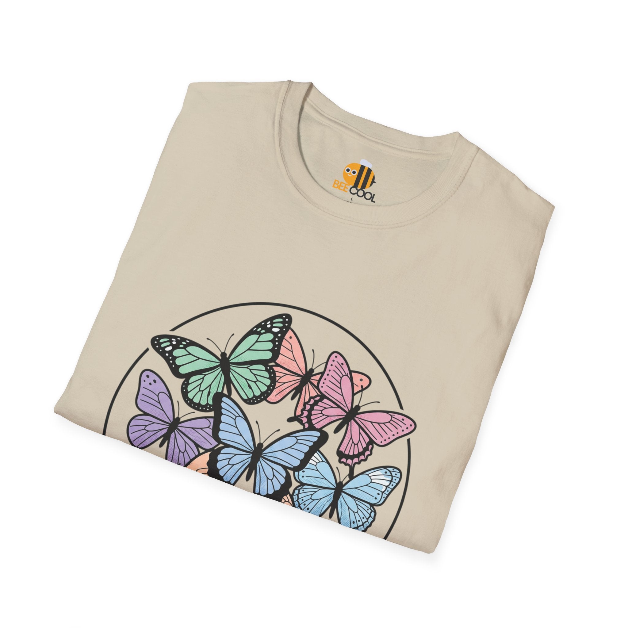 Unisex Pastel Butterfly T-Shirt