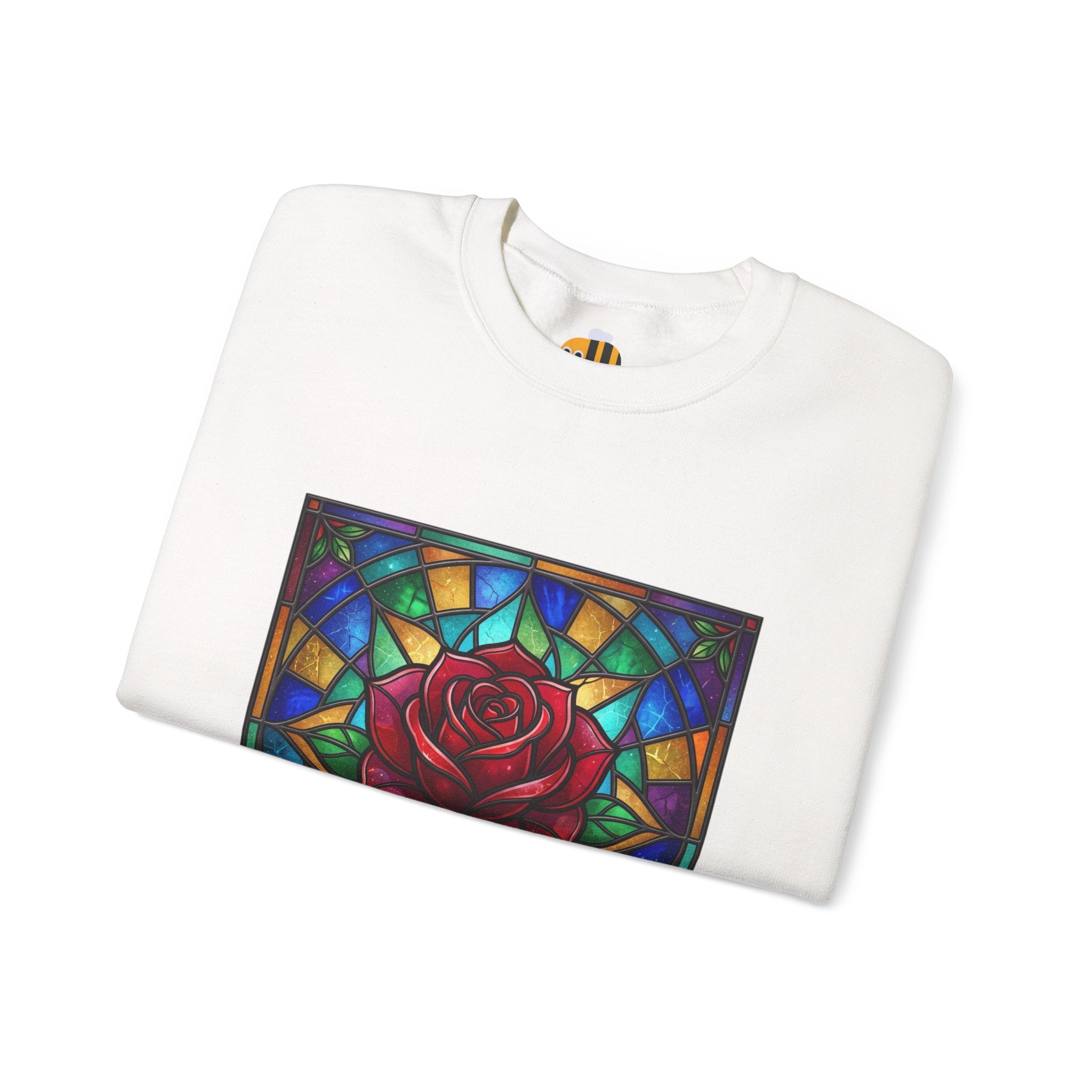 Unisex Red Rose Sweatshirt