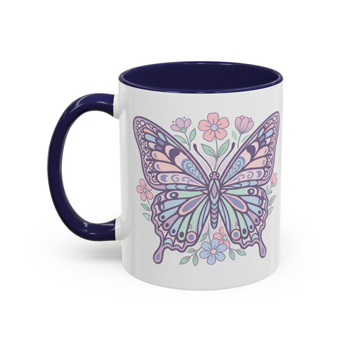 Pastel Butterfly Mug