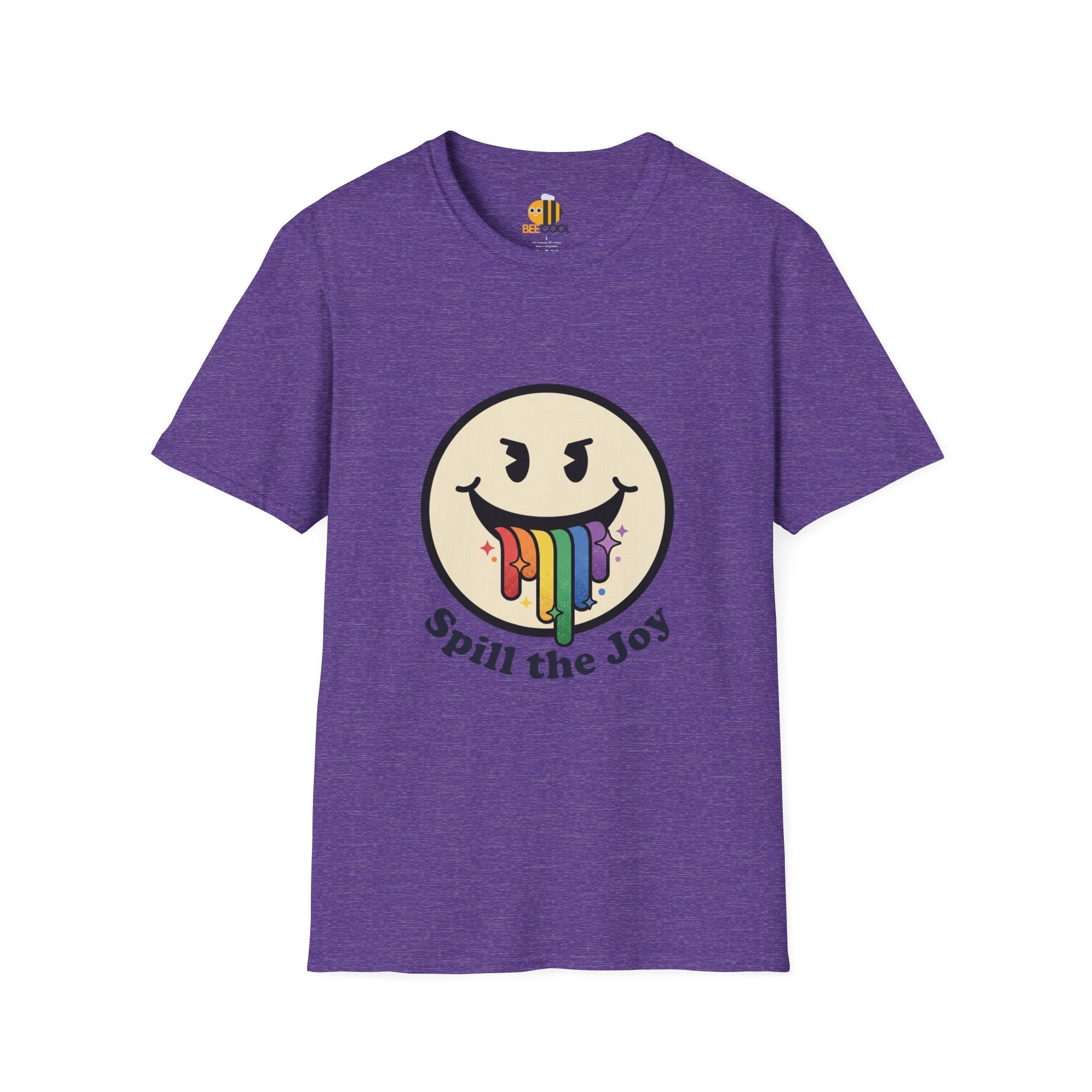Smiley Face Spill the Joy T-Shirt